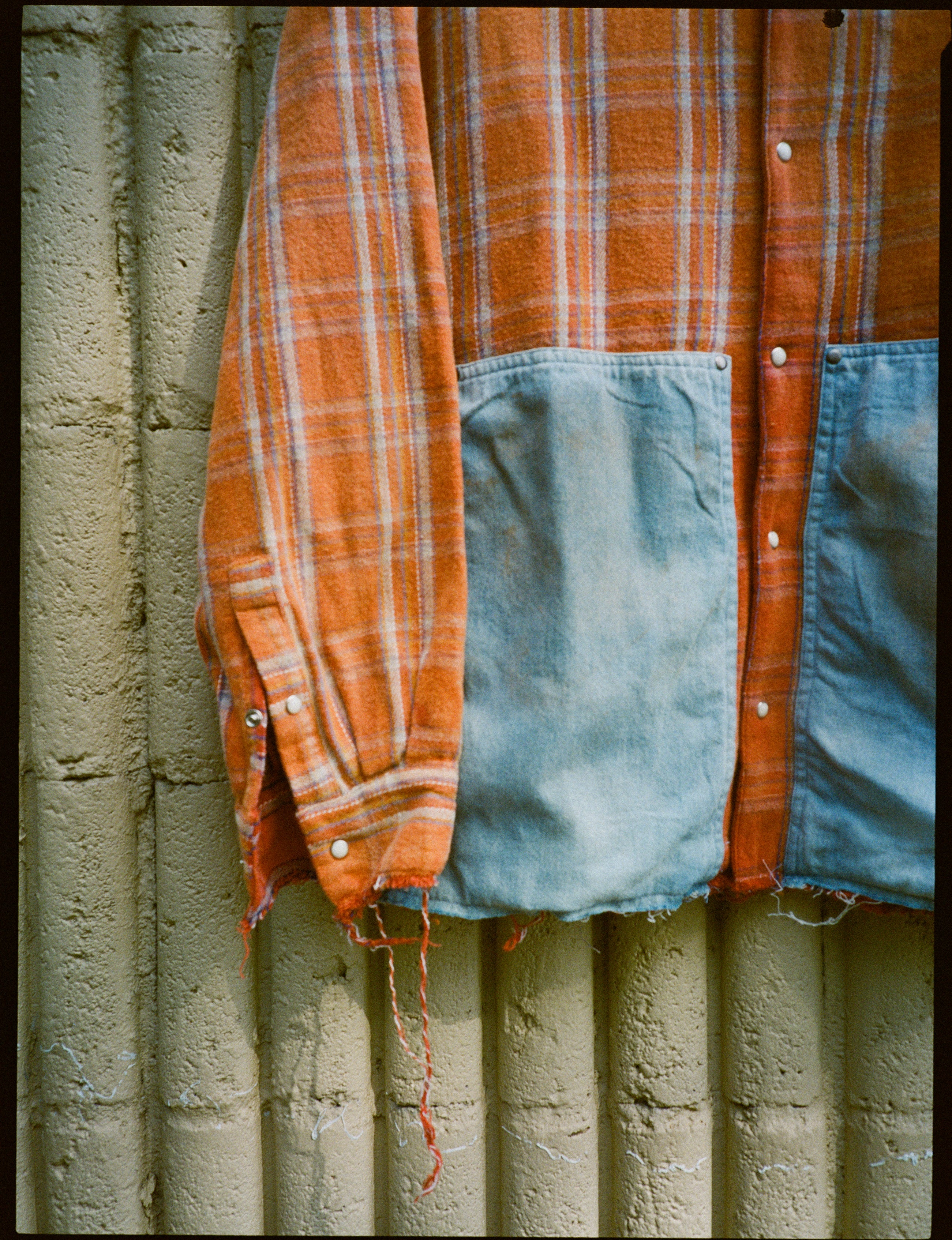 Plaid Denim Shirt - Image 5
