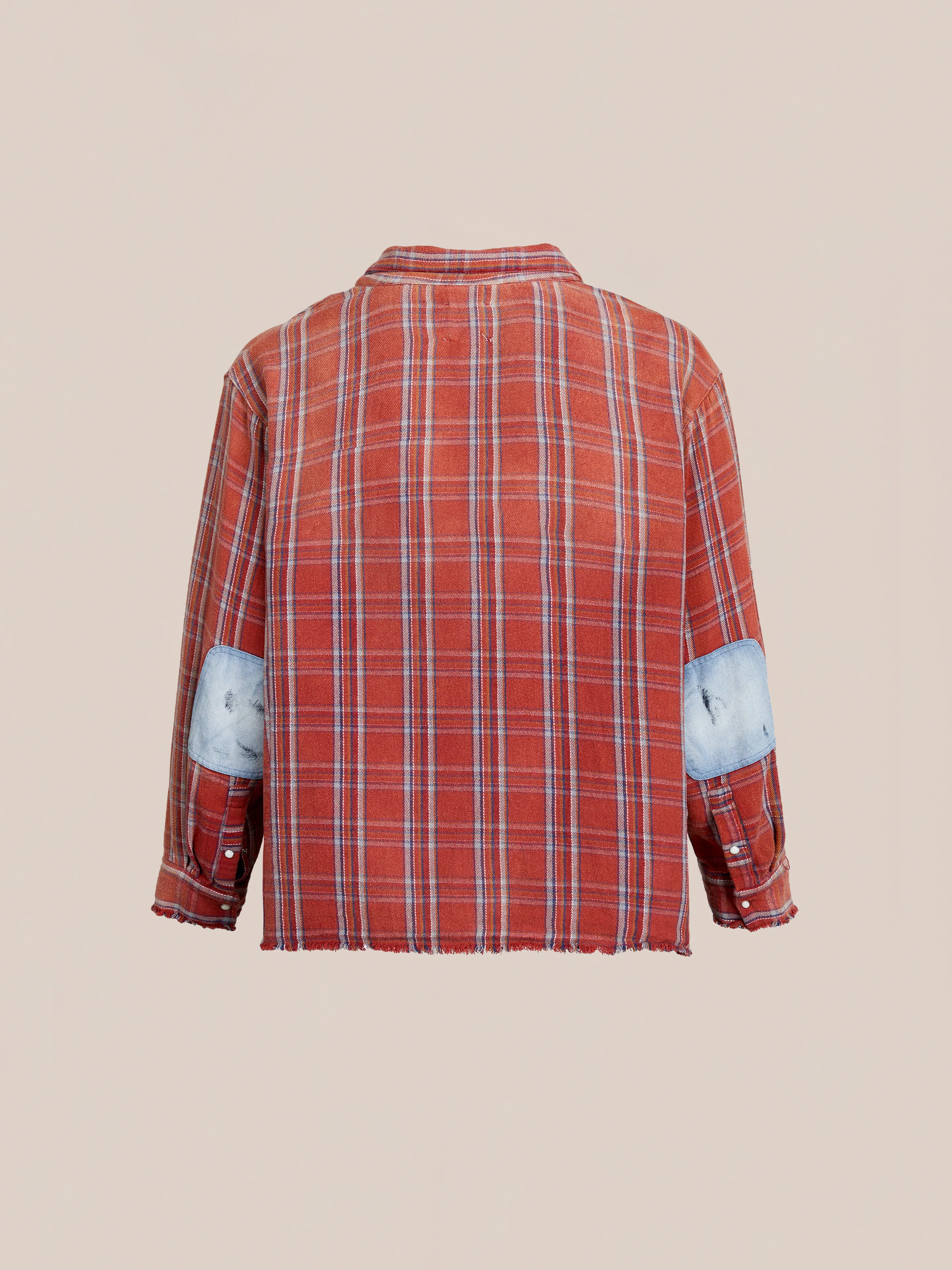 Plaid Denim Shirt - Image 7