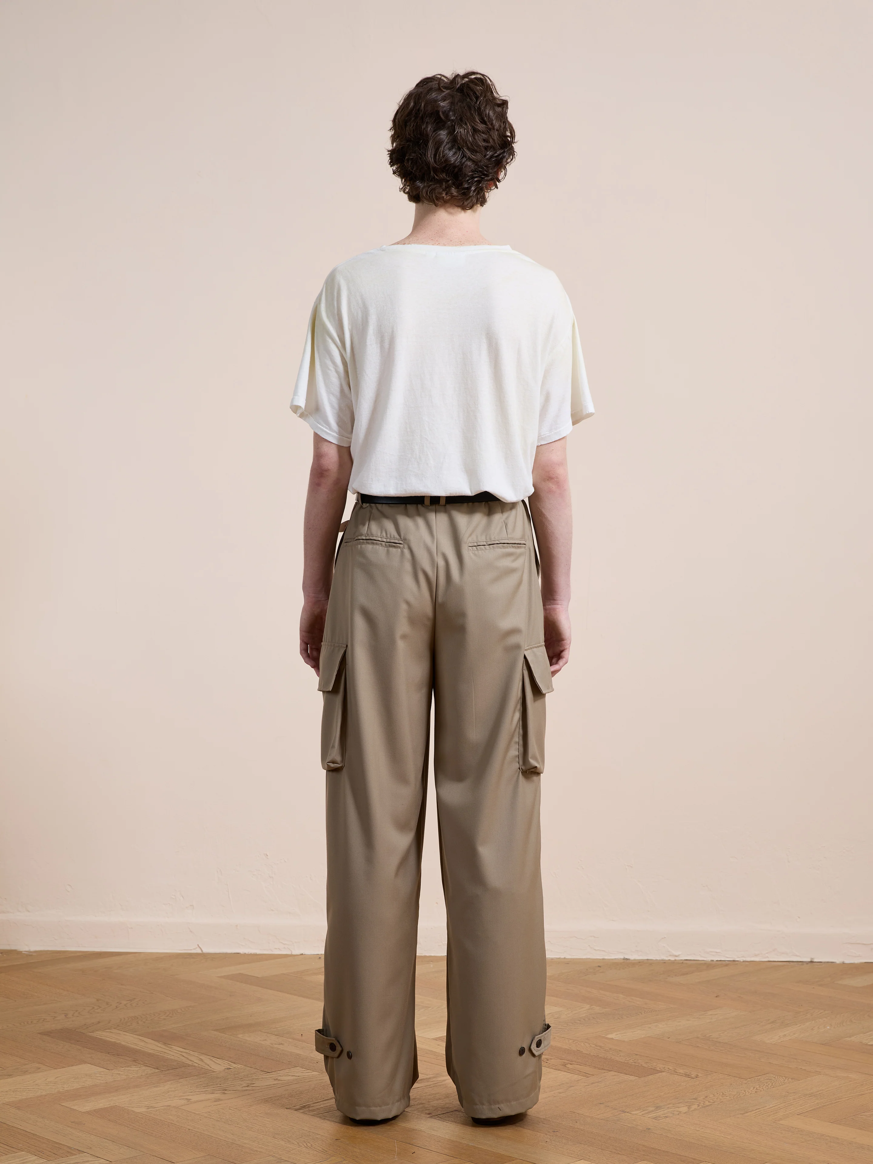 Pleated Cargo Pants - Image 6