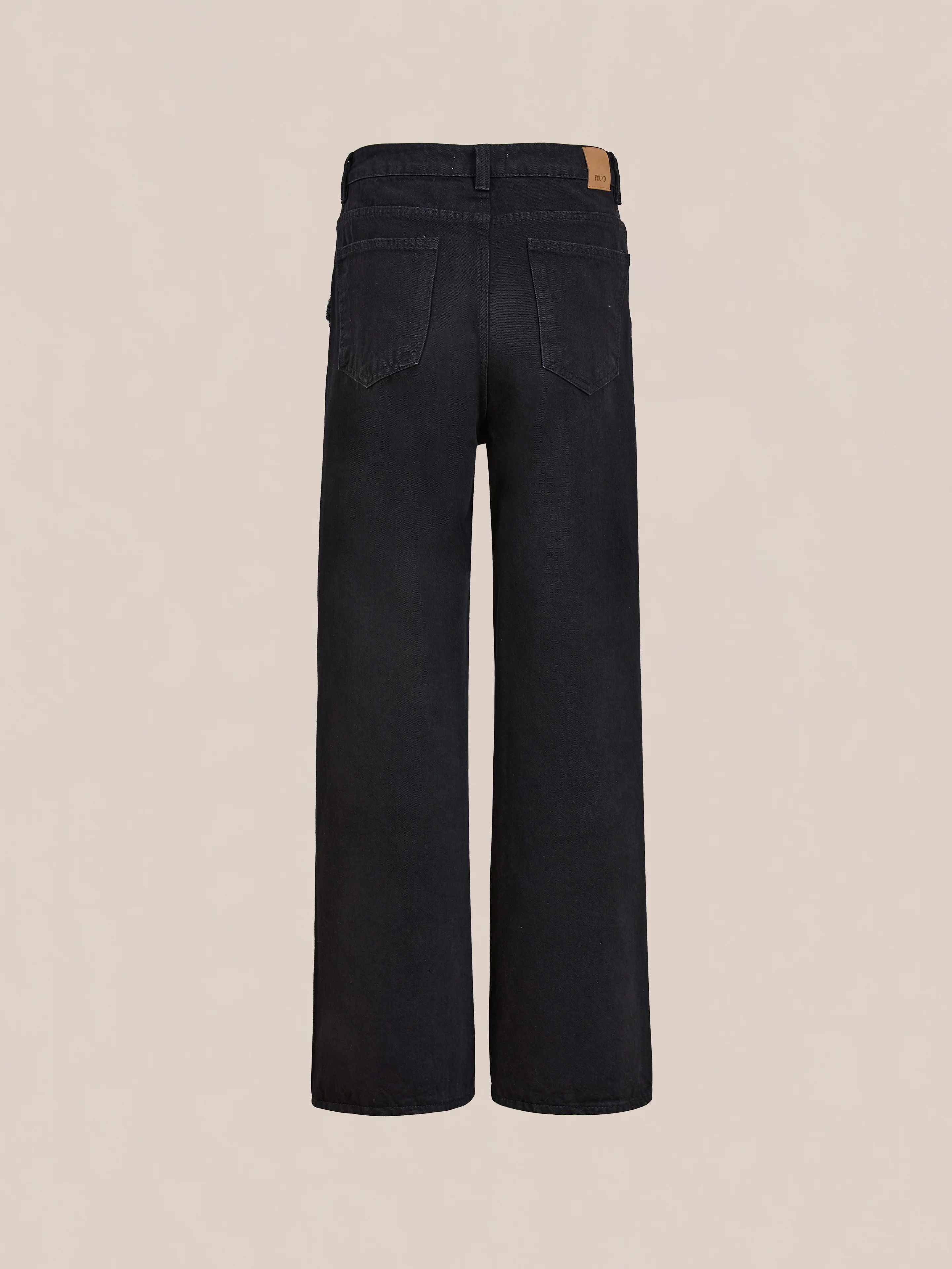 Pleated Relaxed Fit Jeans - Image 5