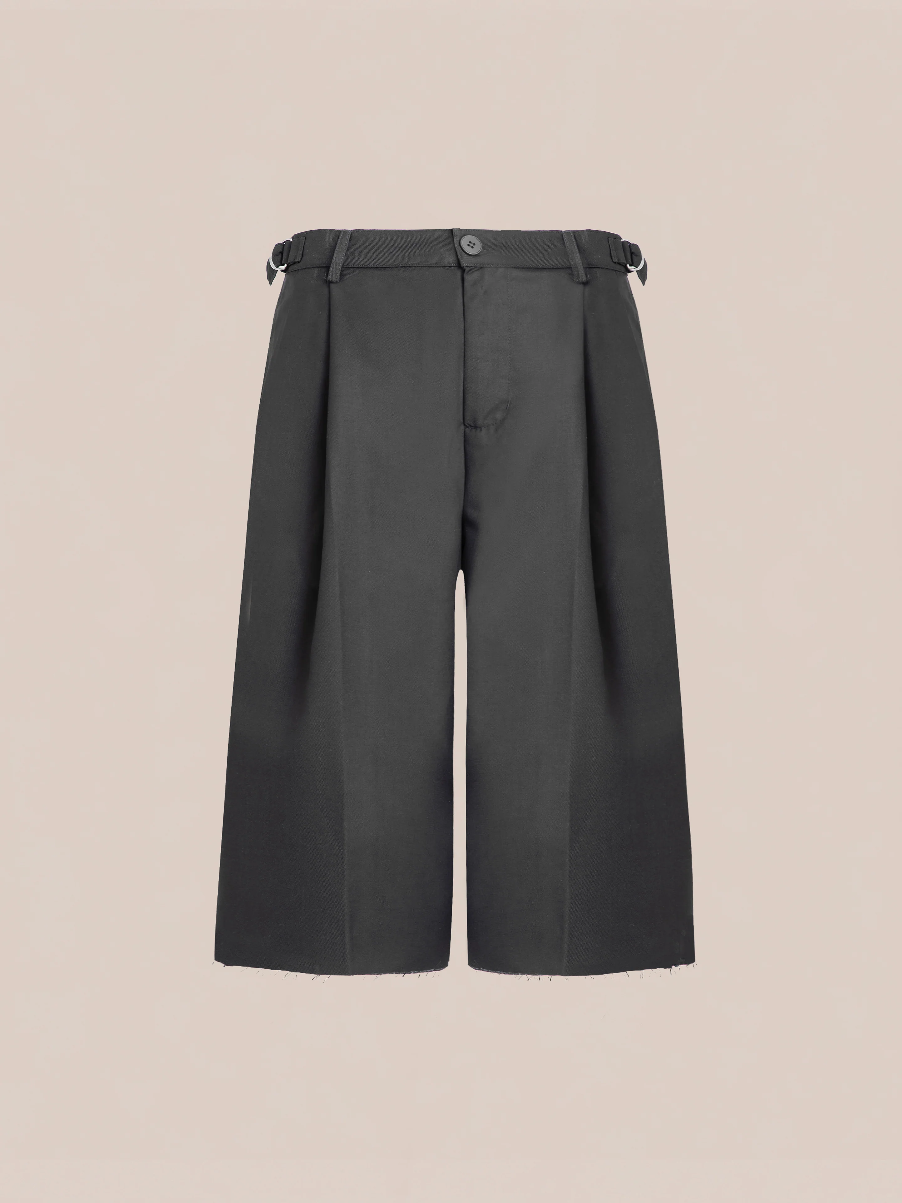 Pleated Trouser Shorts - Image 5