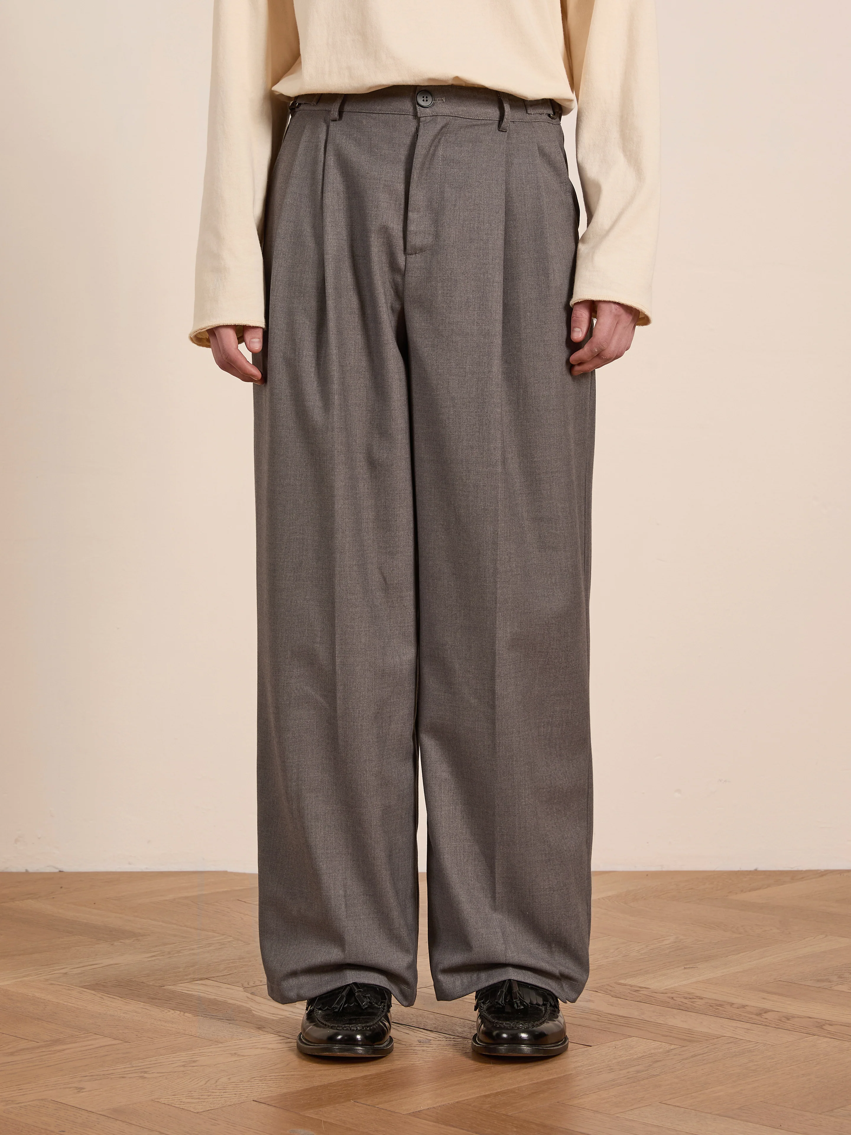Pleated Trousers