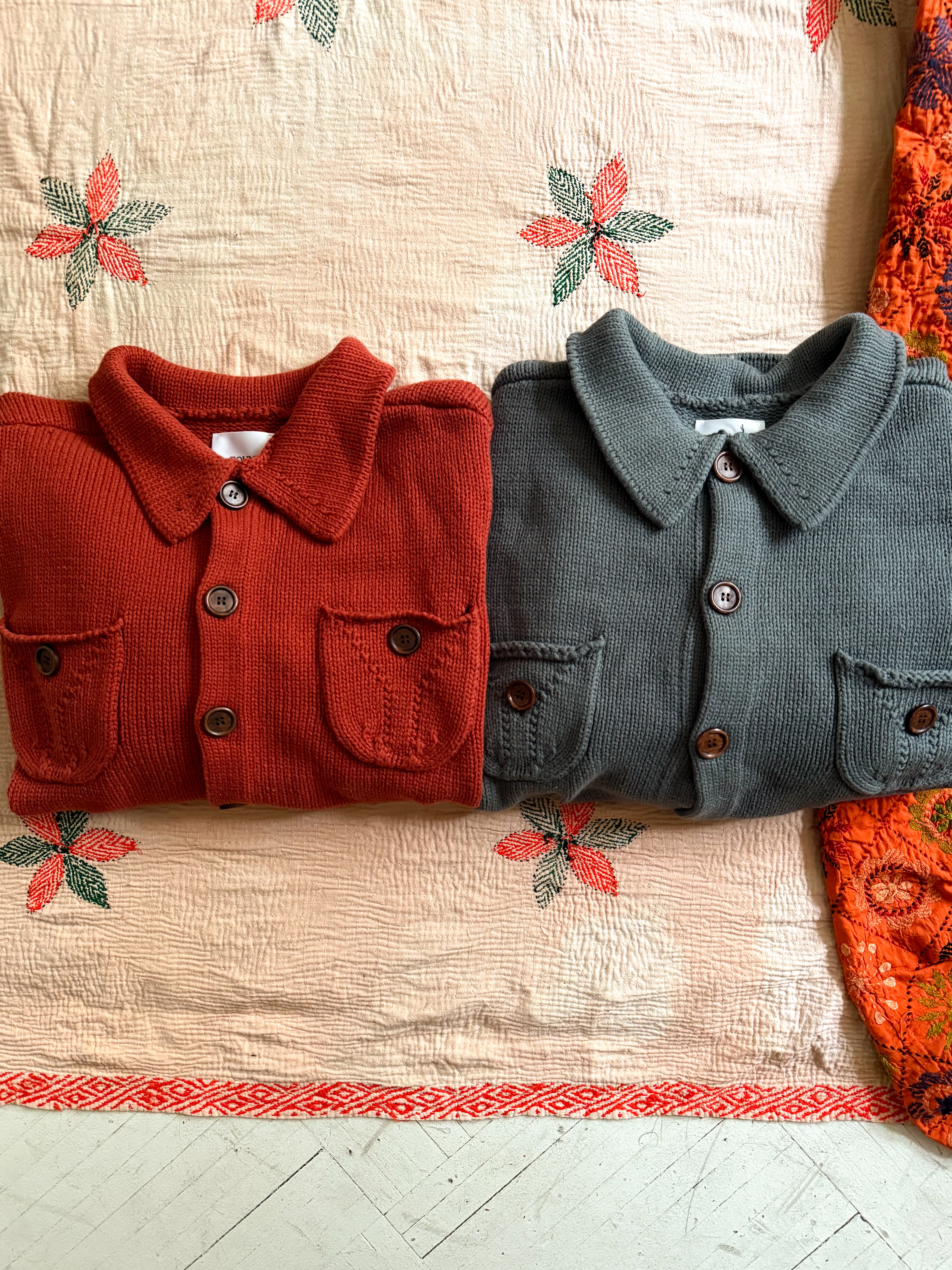 Hunter Knit Collared Cardigan - Image 13