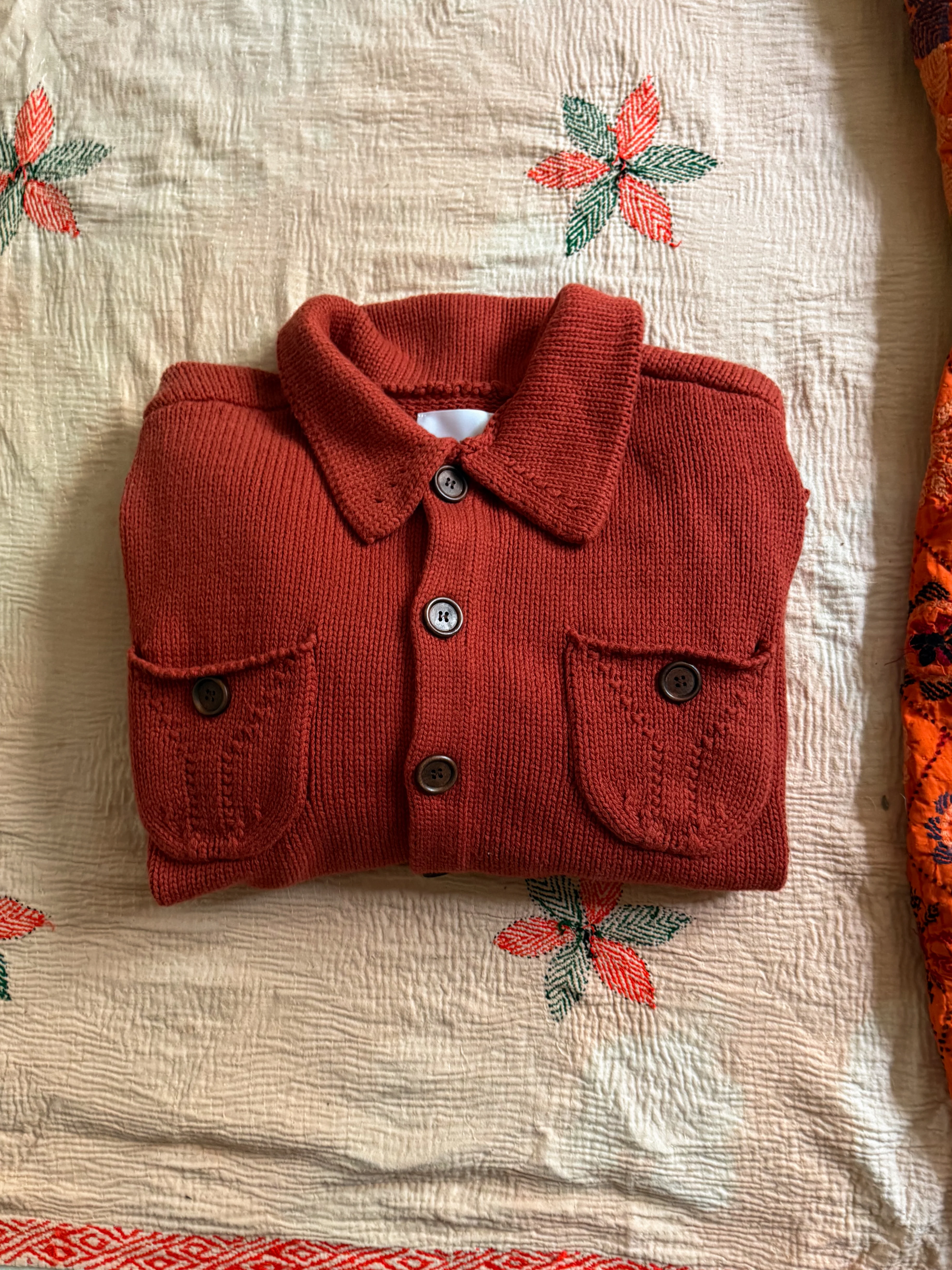 Hunter Knit Collared Cardigan - Image 6