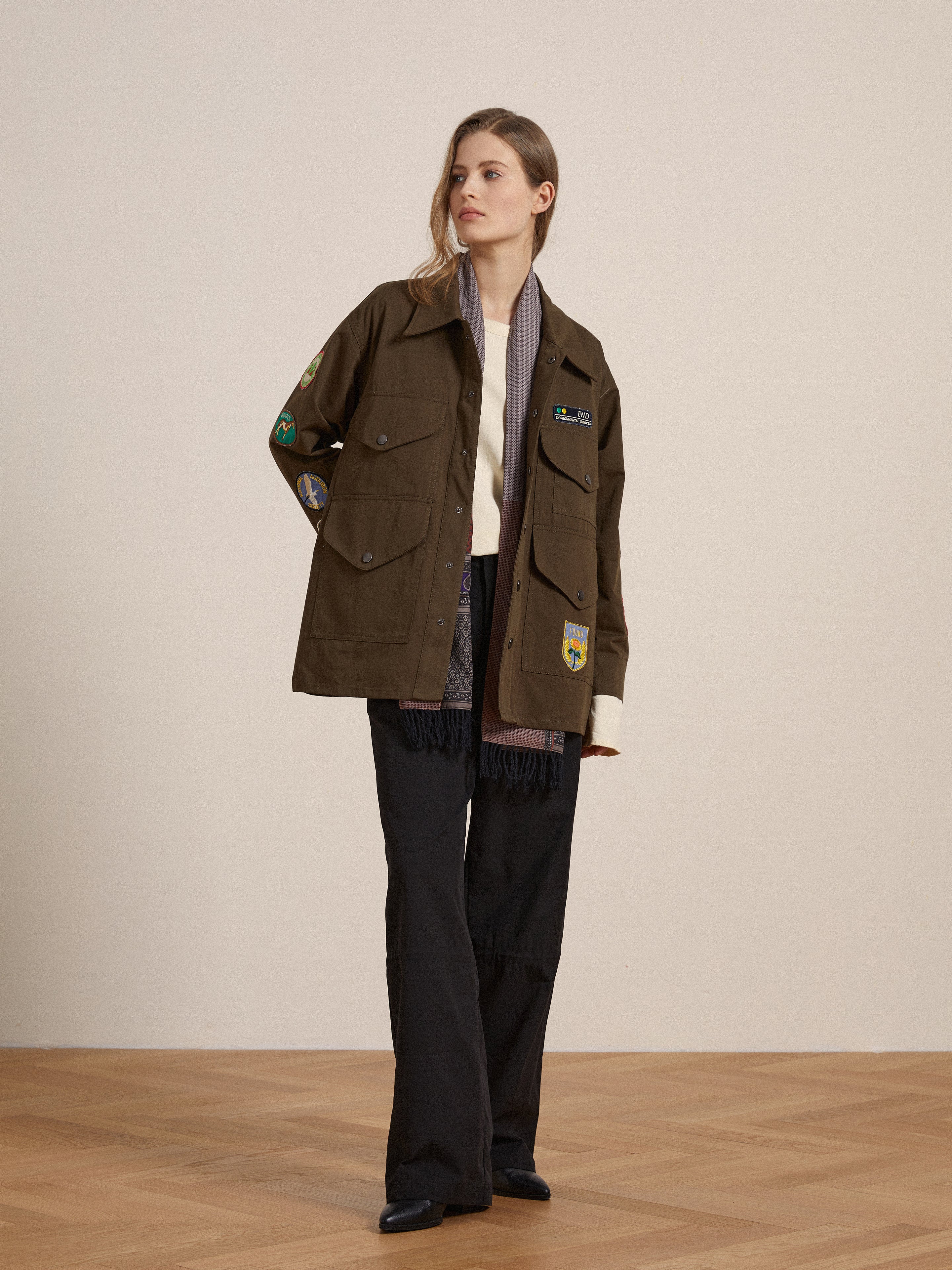 Ports Park Multi Patch Work Jacket - Image 4