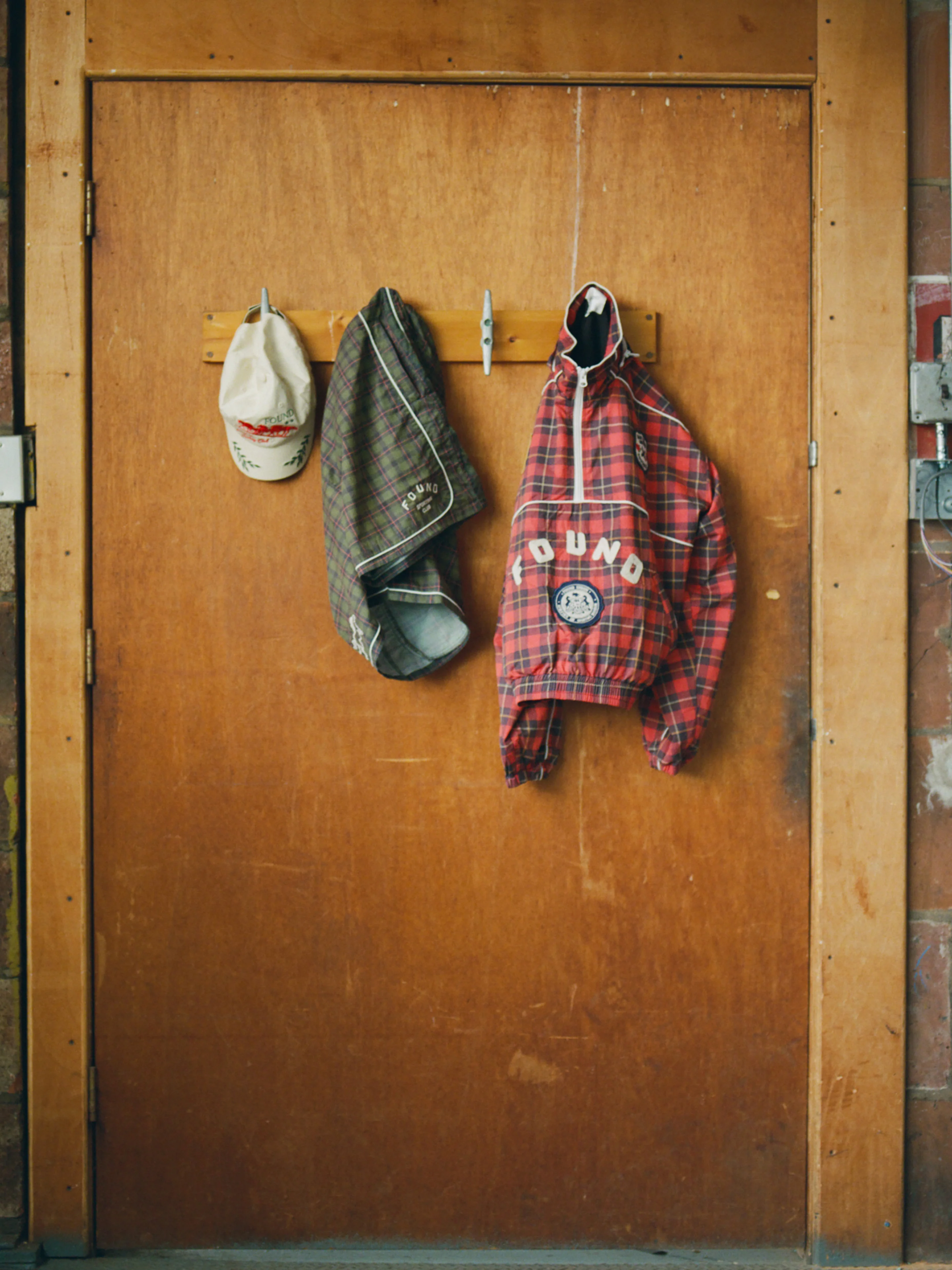 Red Plaid Track Jacket - Image 9
