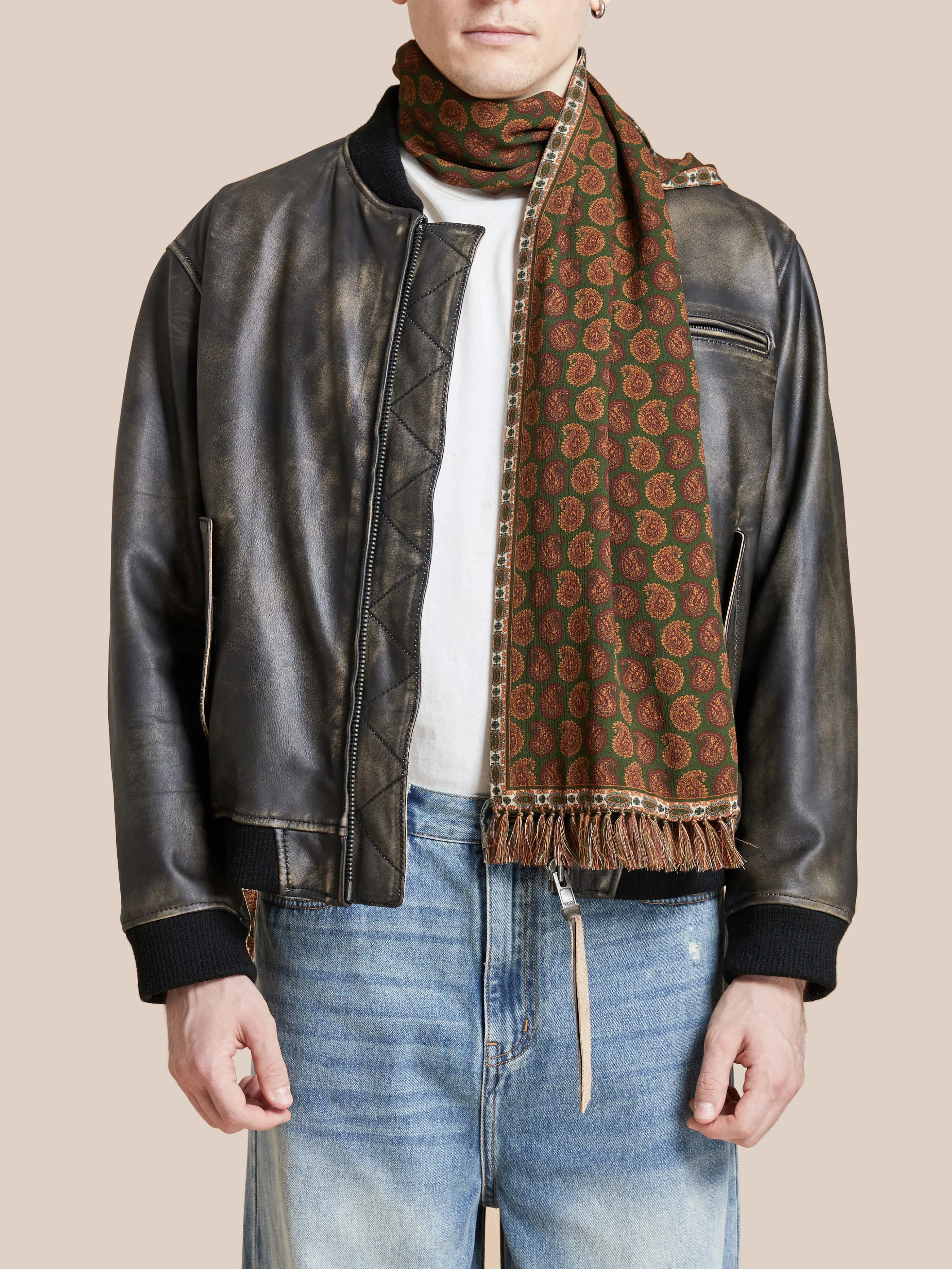 Paisley Forest Scarf - Image 2