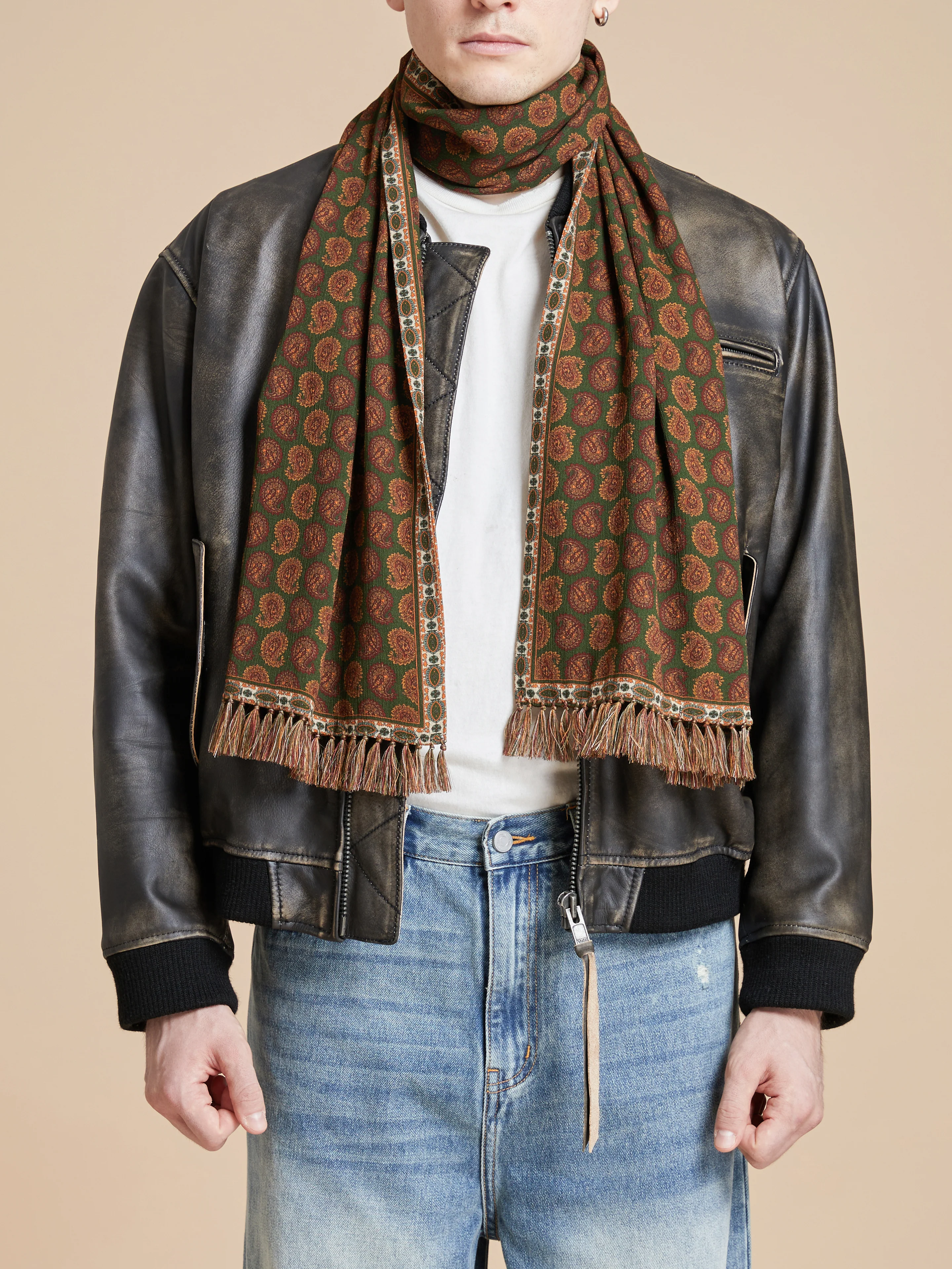 Paisley Forest Scarf - Image 4