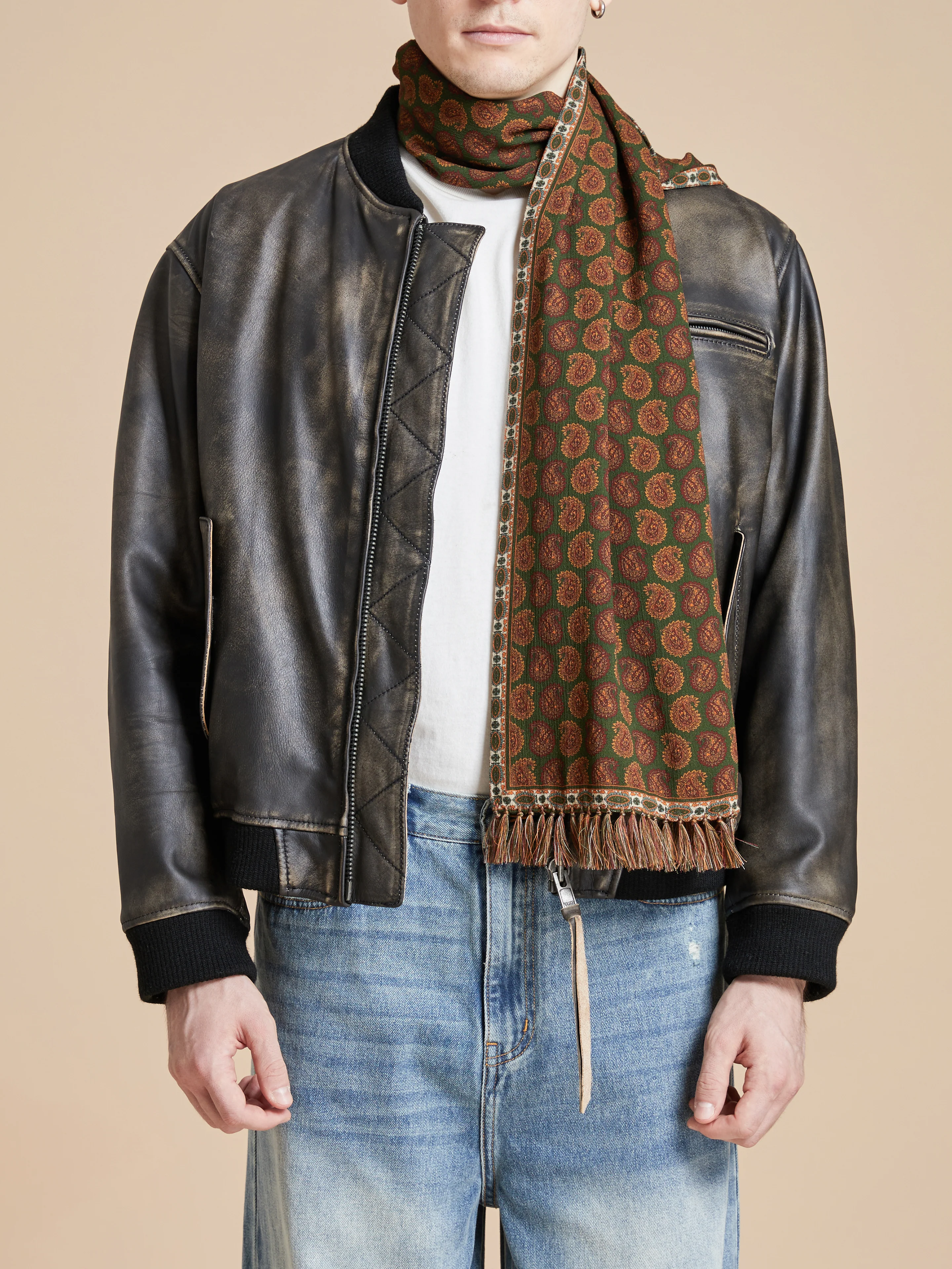Paisley Forest Scarf - Image 7