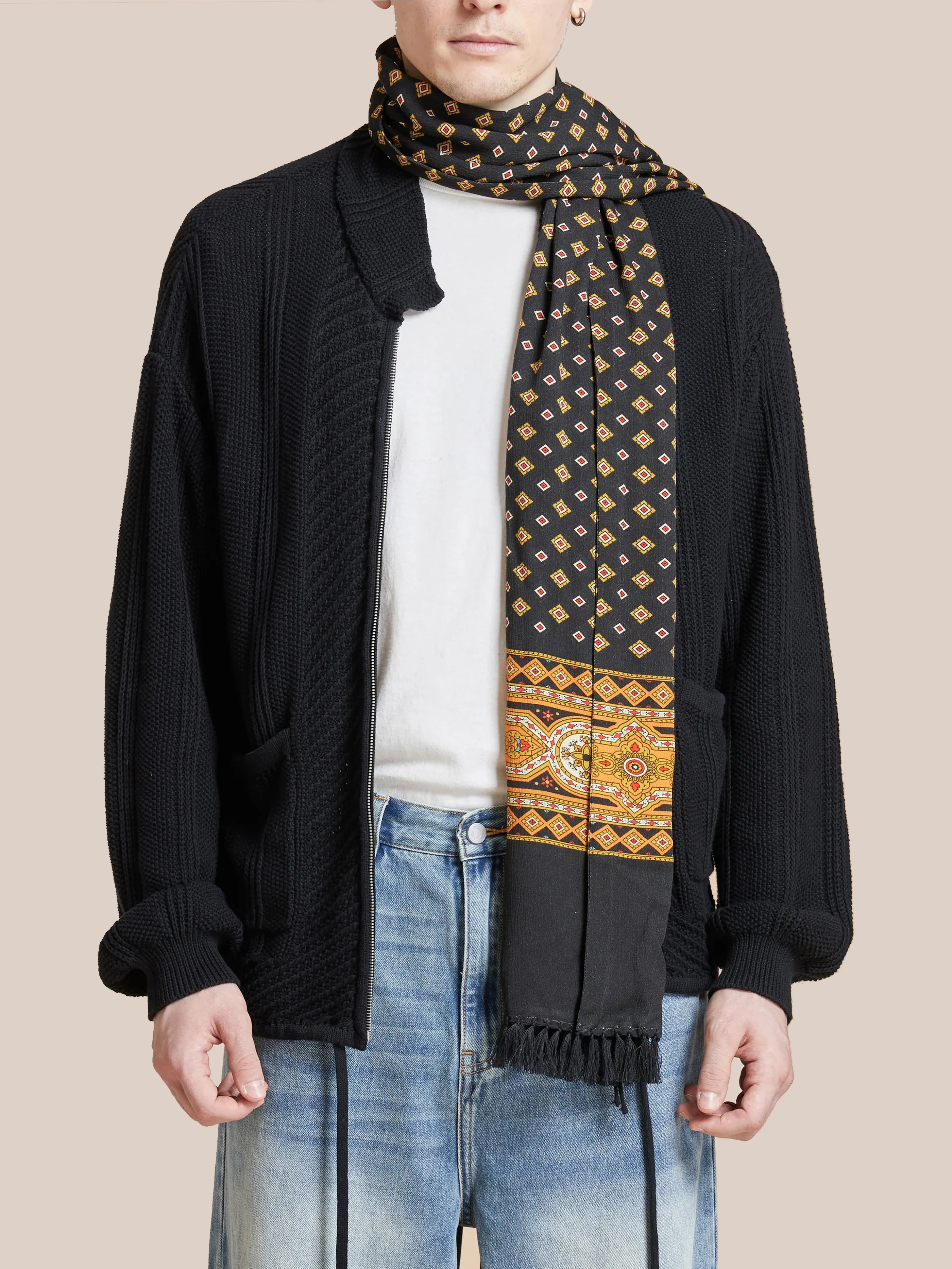 Pastures Print Scarf - Image 2