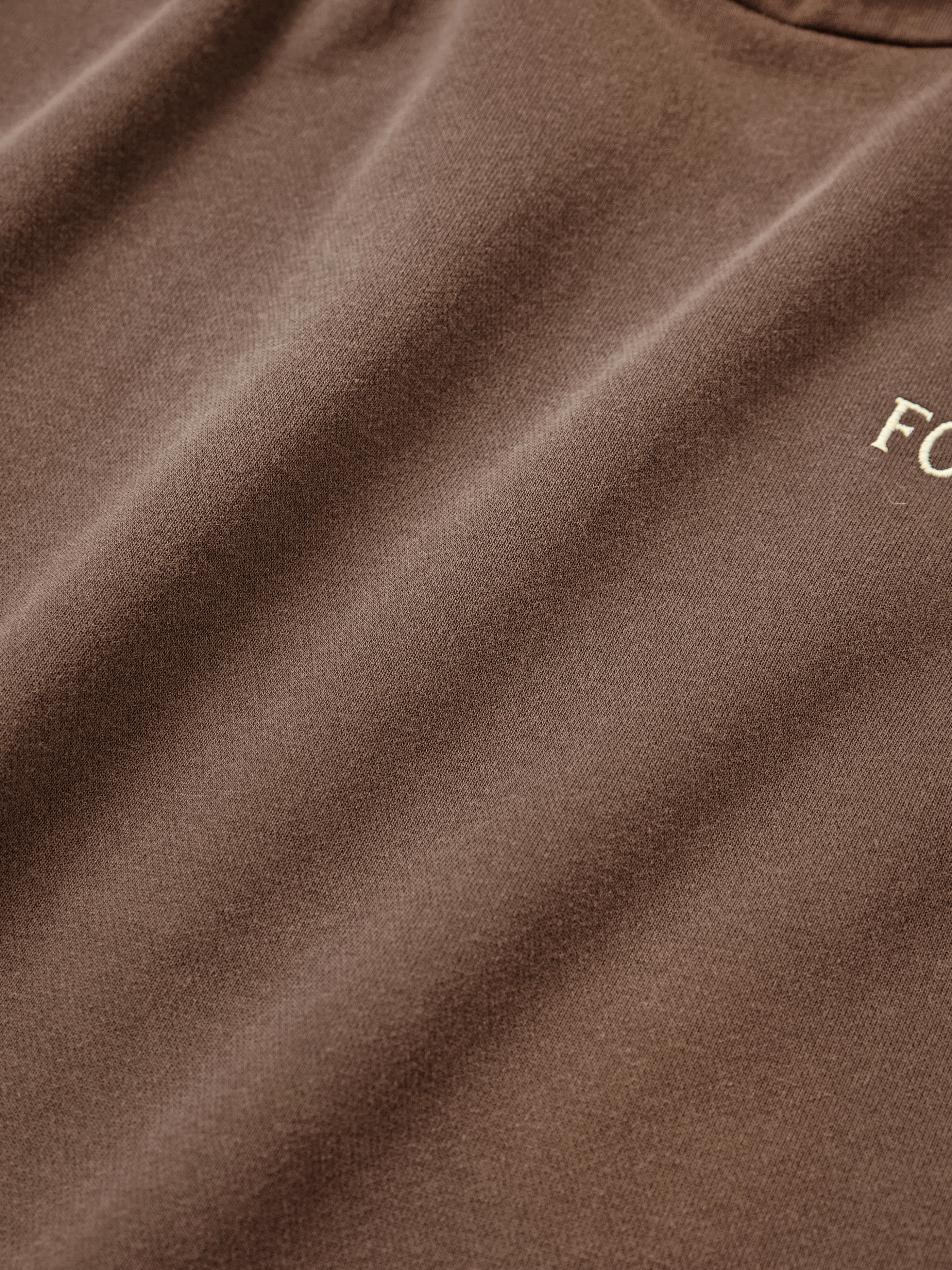 Stitched Border Distressed Logo Hoodie - Image 3