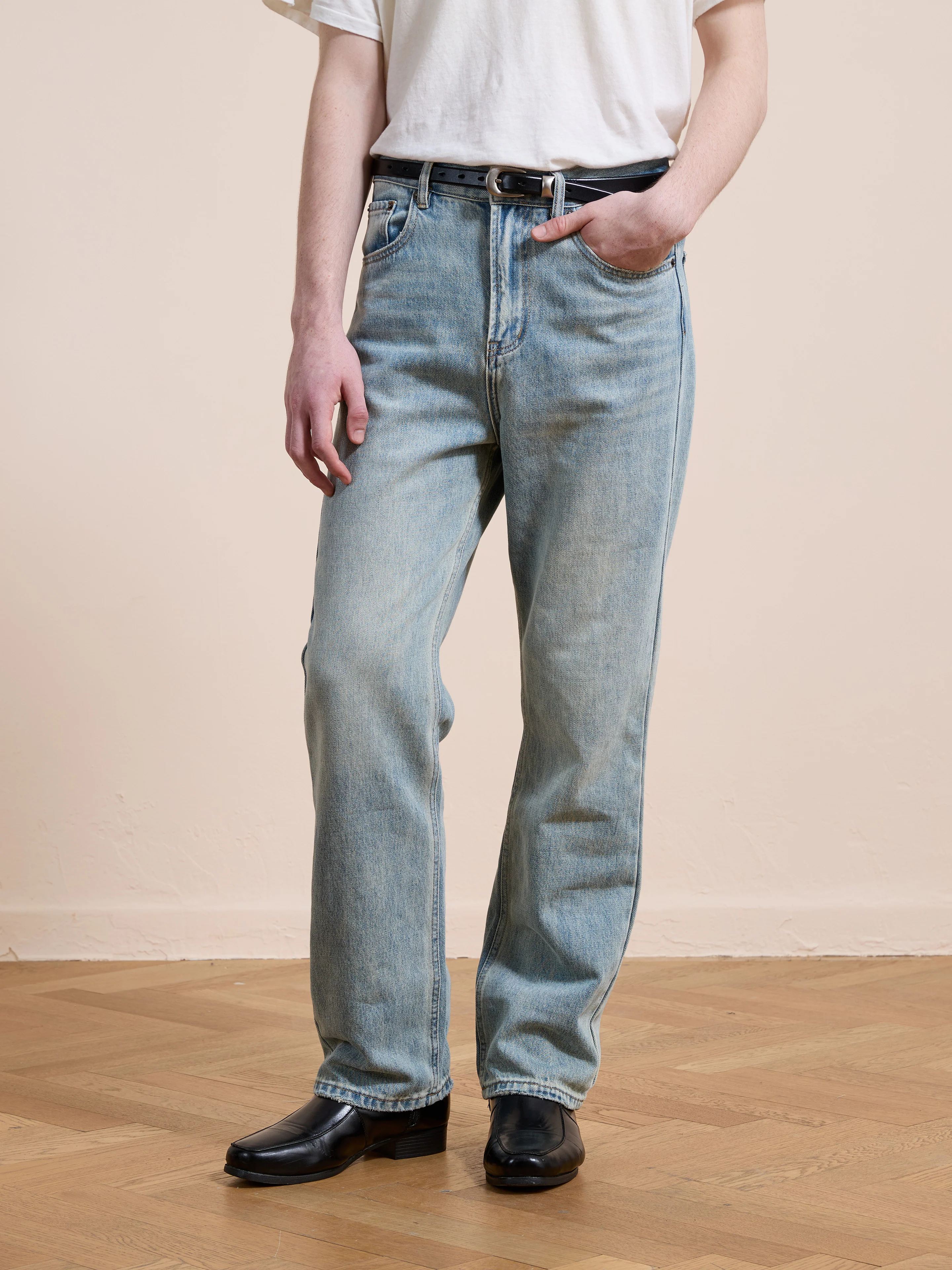 Straight Leg Jeans