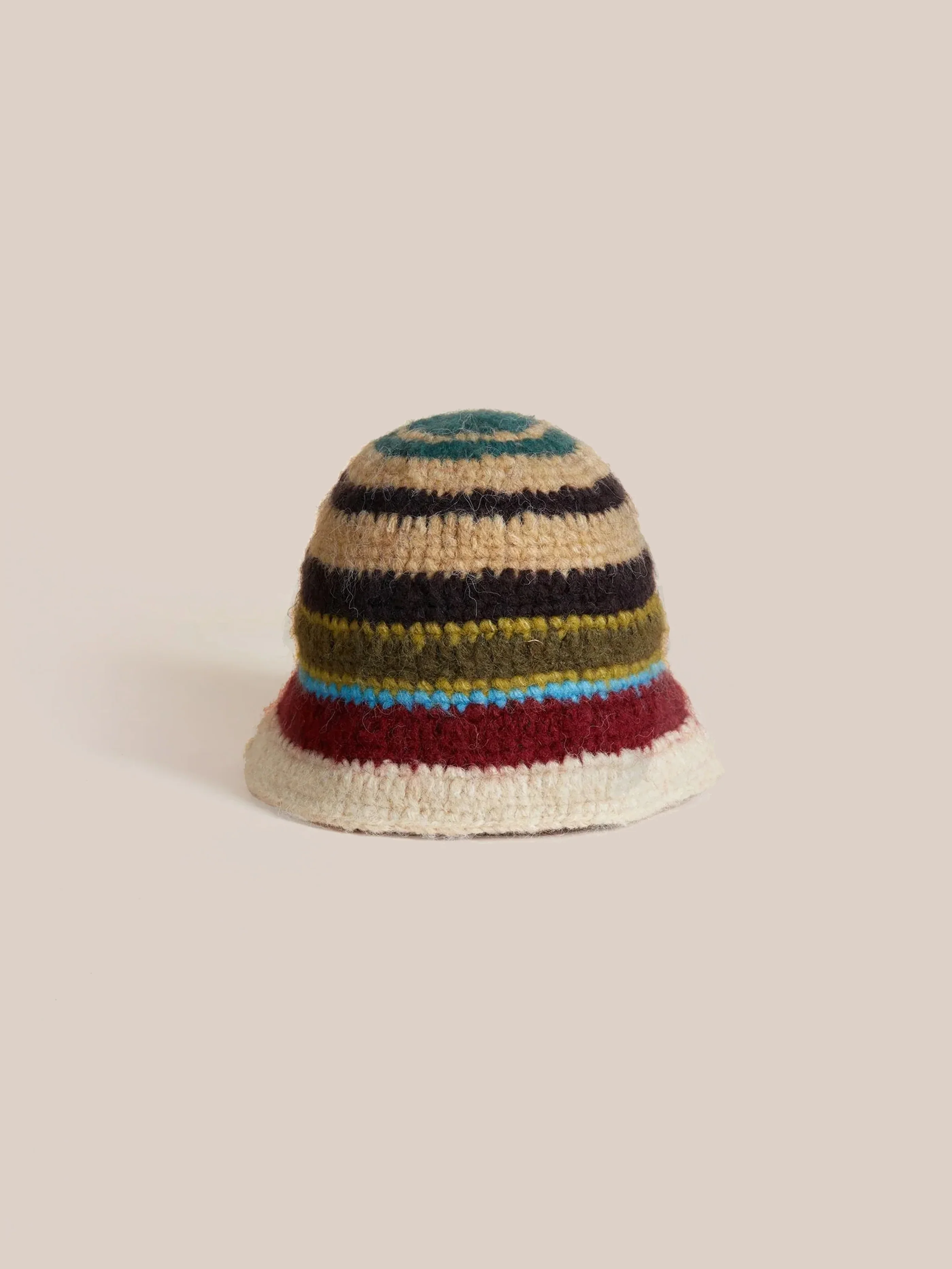 Stripe Knit Beanie - Image 7
