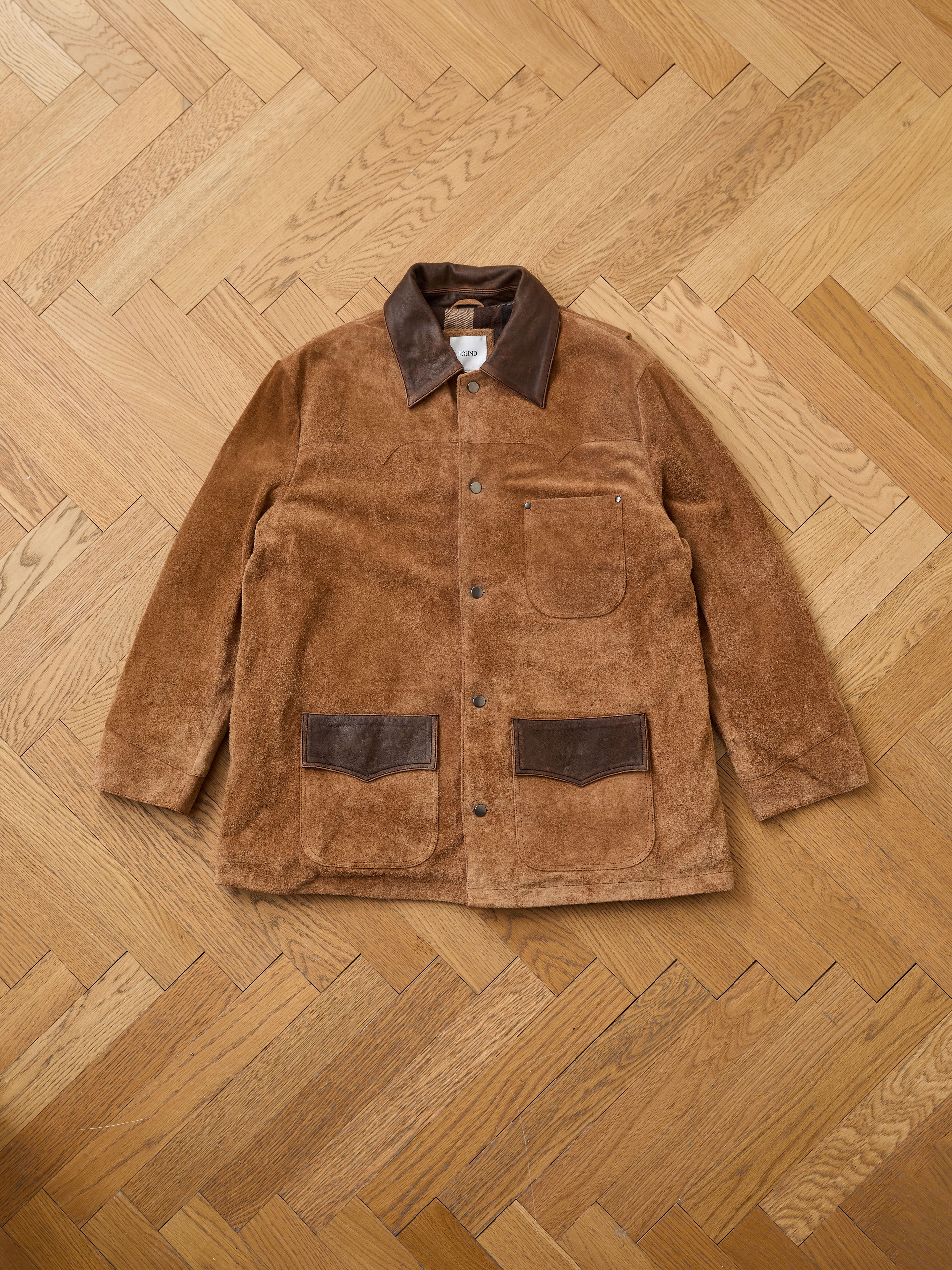 Suede Contrast Barn Jacket - Image 20