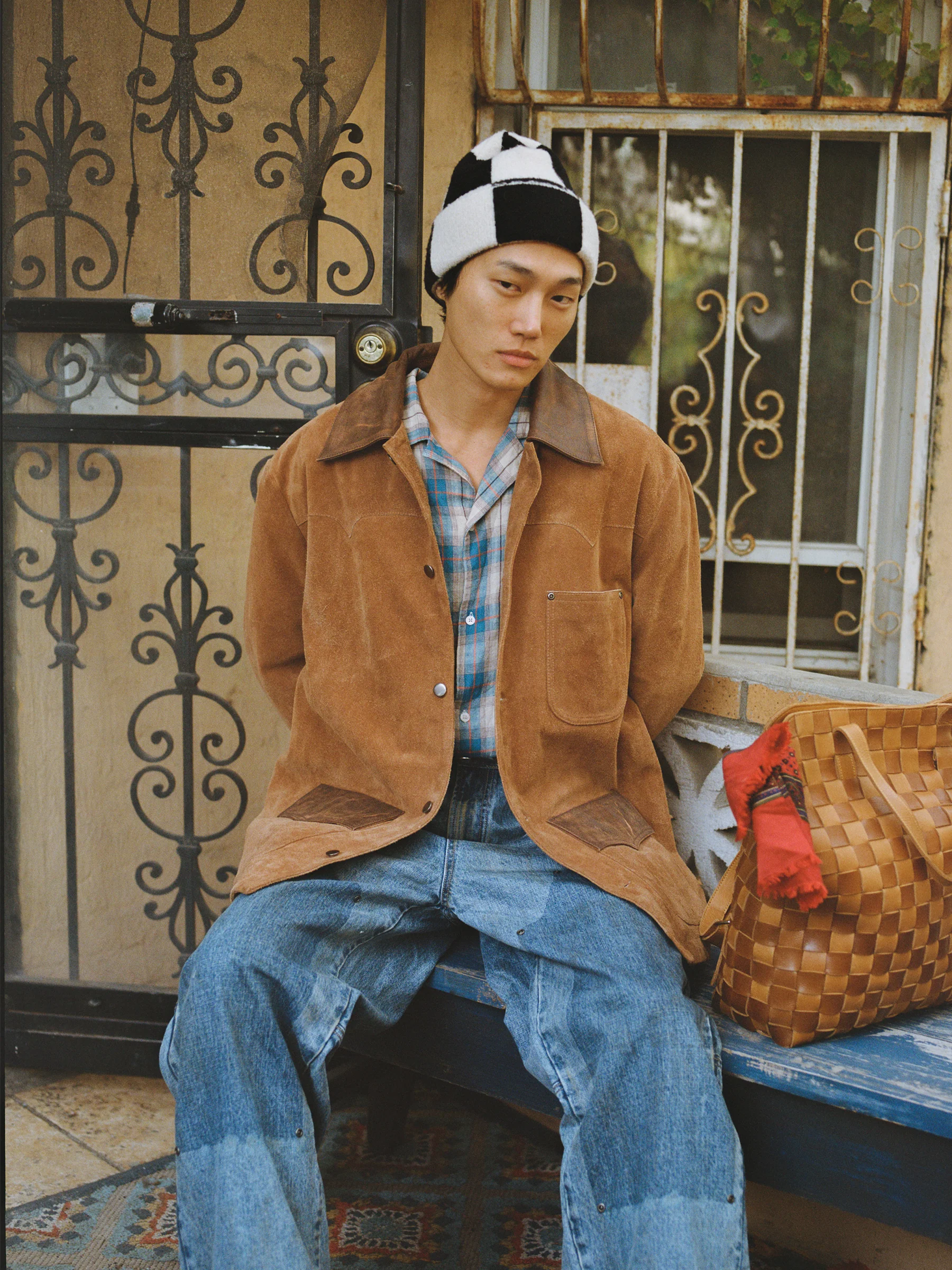 Suede Contrast Barn Jacket - Image 8