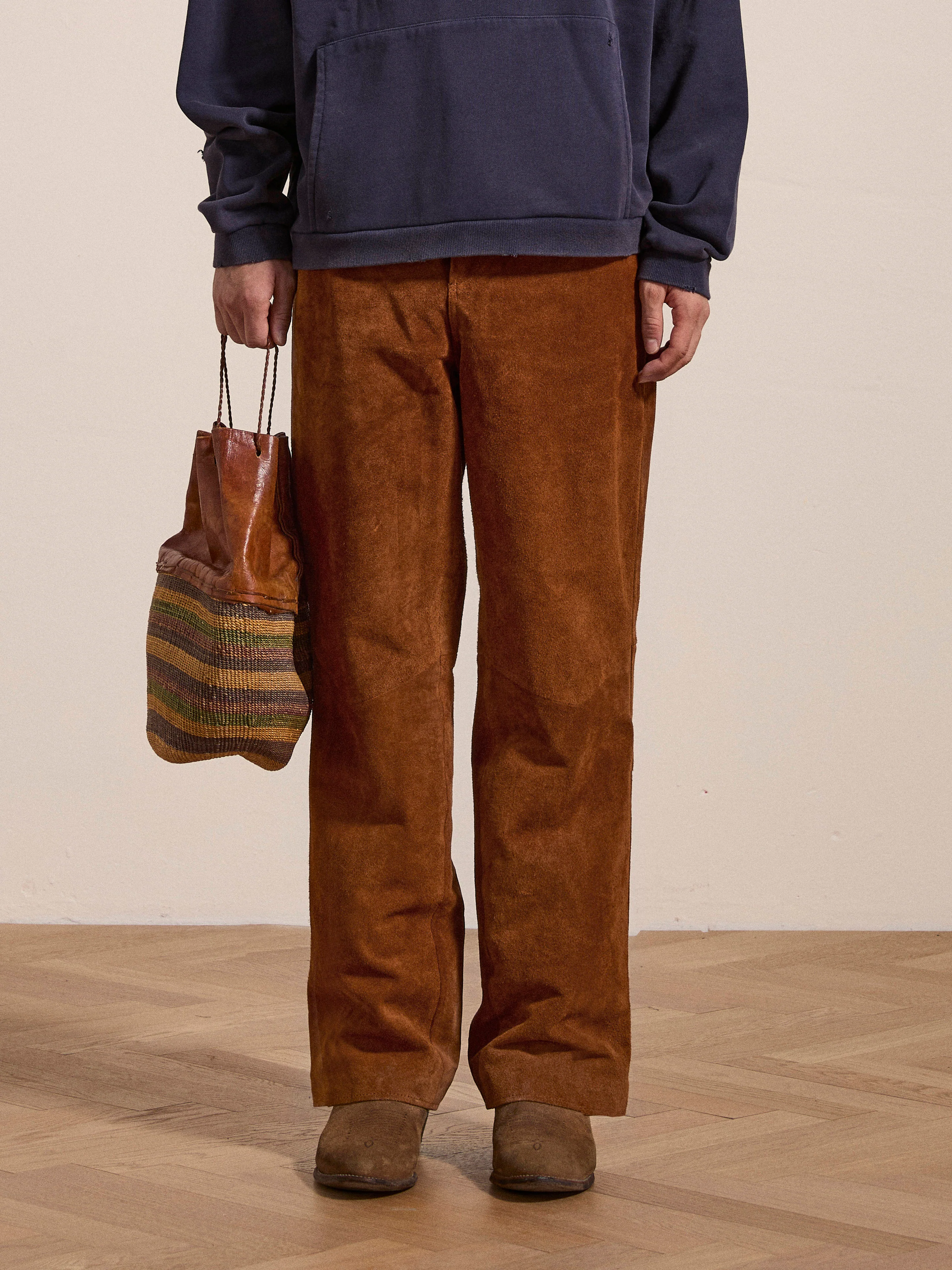 Suede Moto Pants - Image 9