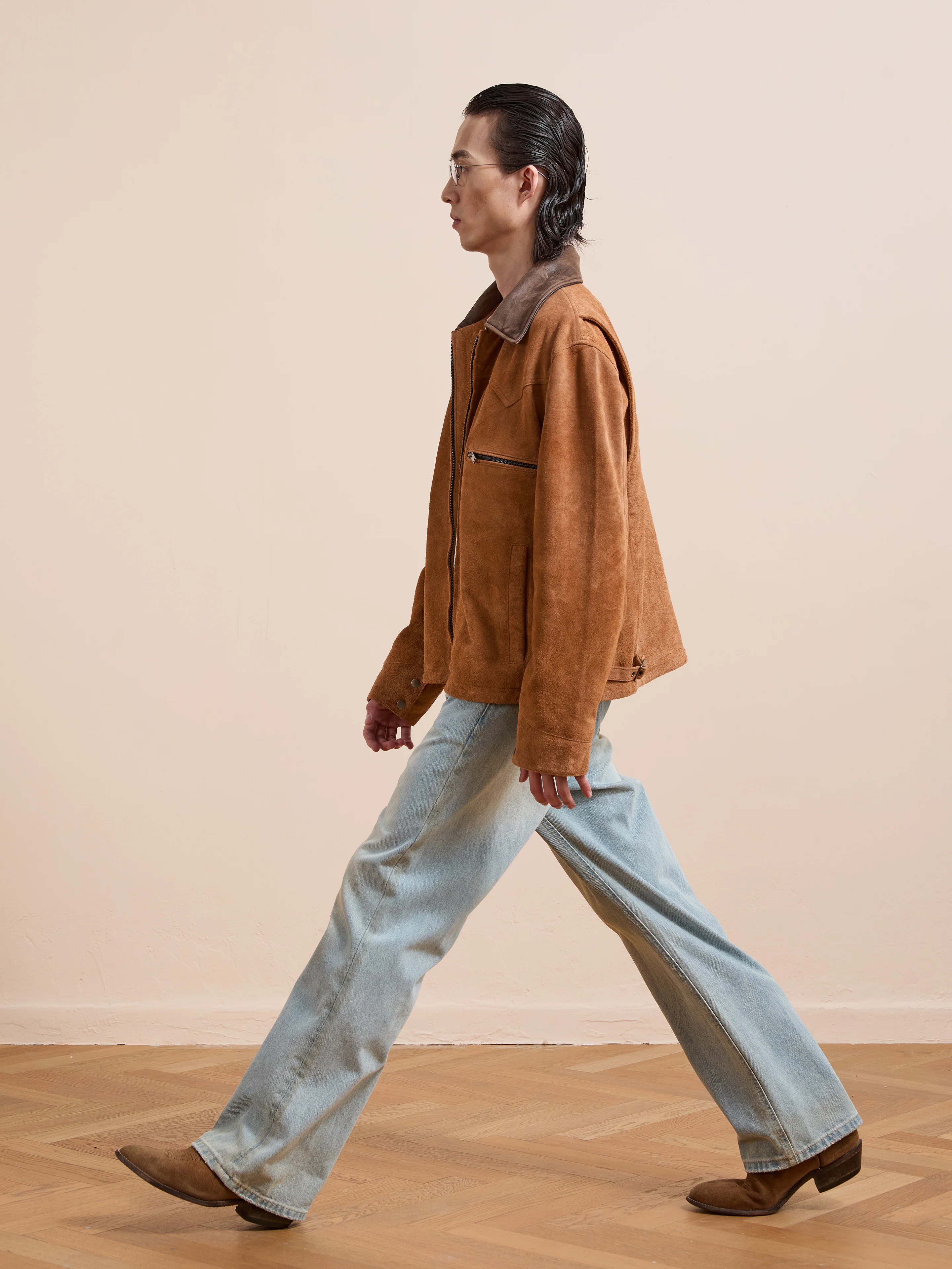 Suede Western Work Jacket - Image 10
