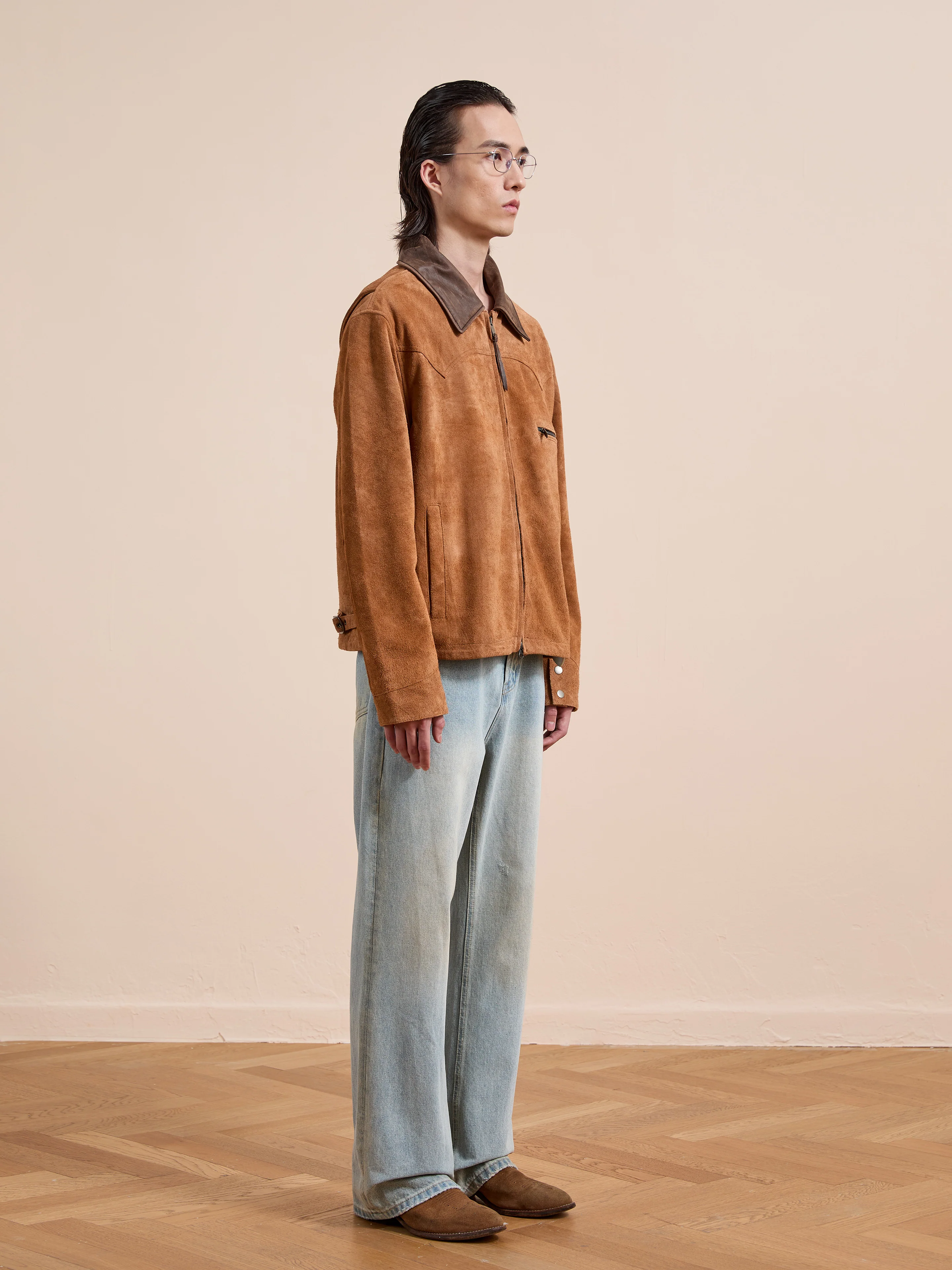 Suede Western Work Jacket - Image 12