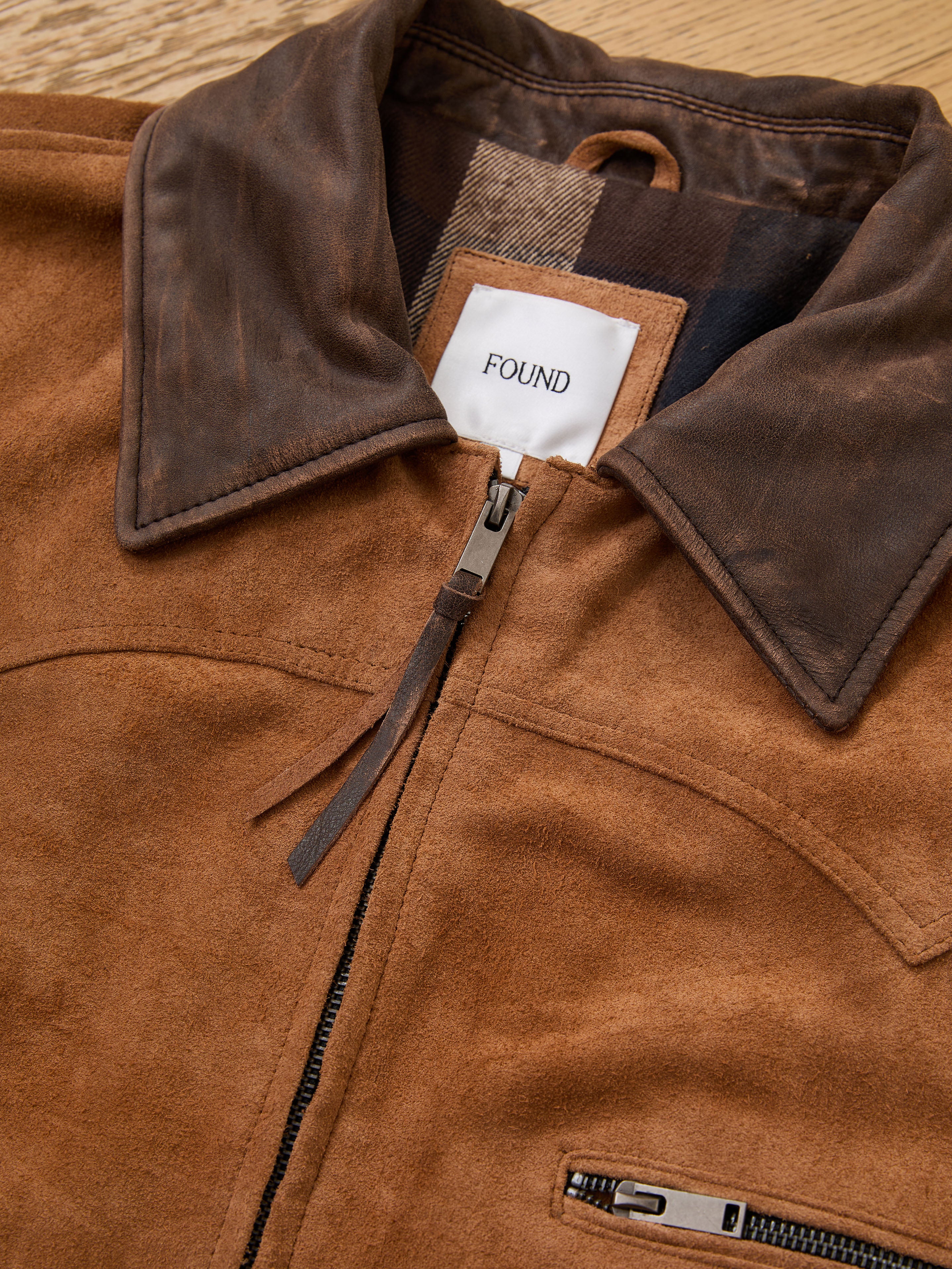 Suede Western Work Jacket - Image 3