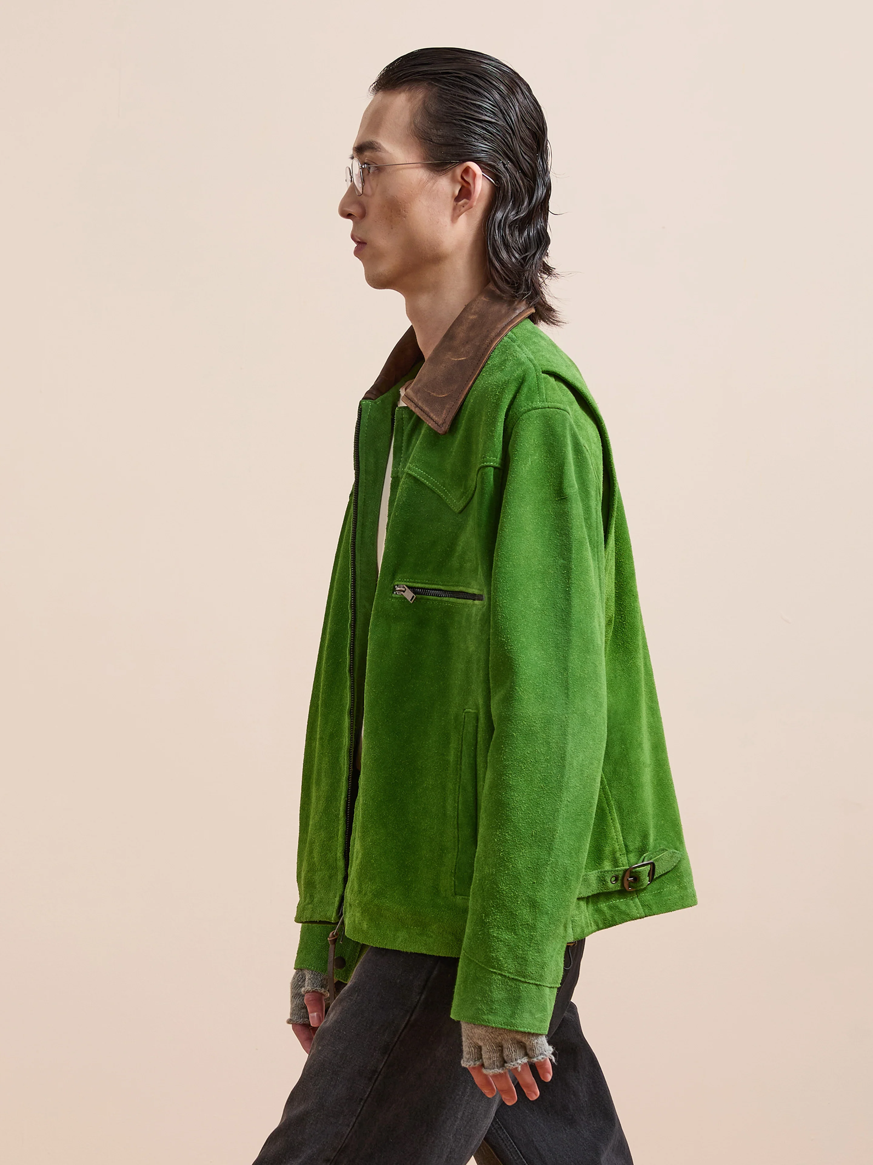 Suede Western Work Jacket - Image 10