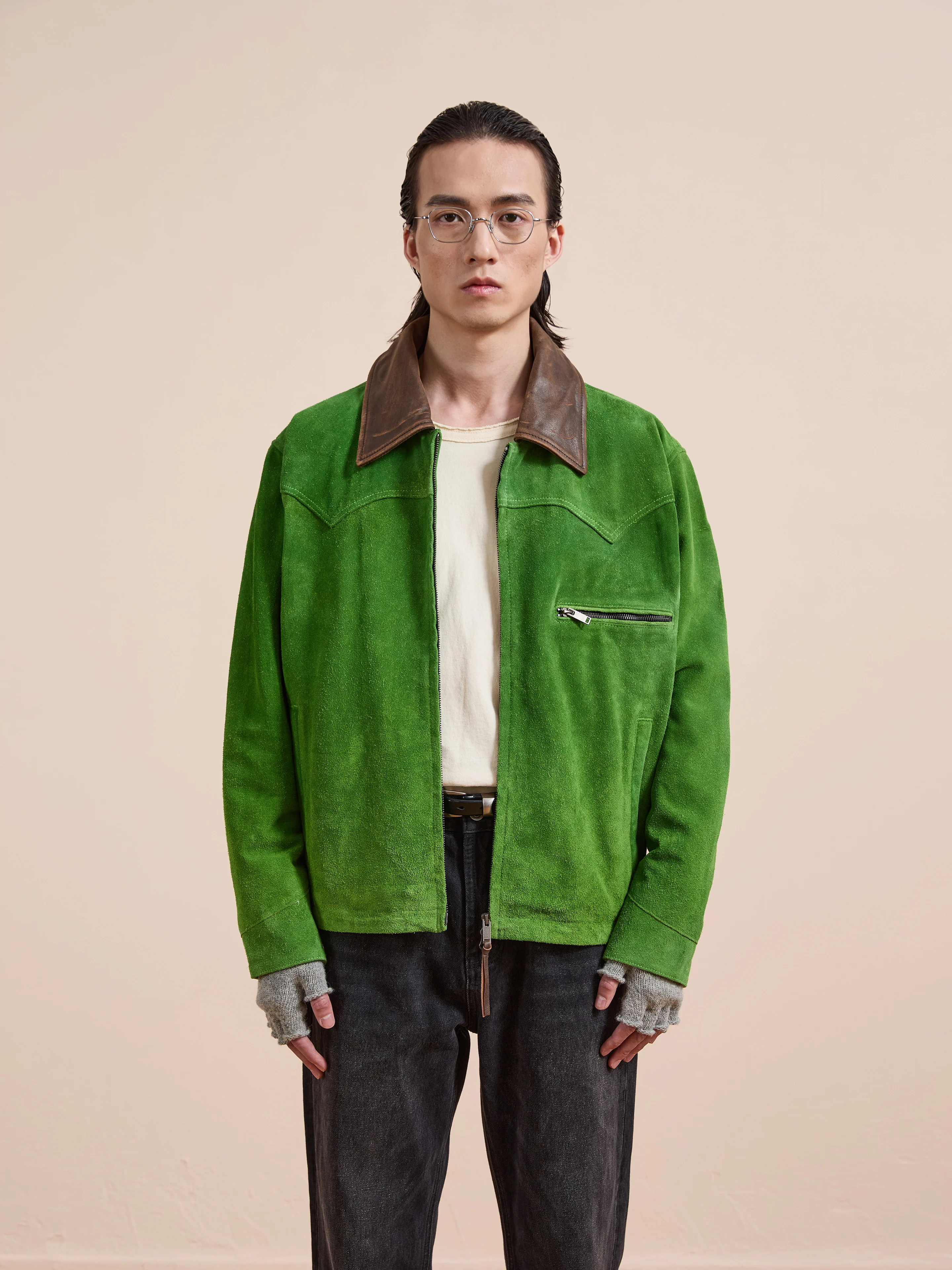 Suede Western Work Jacket - Image 12