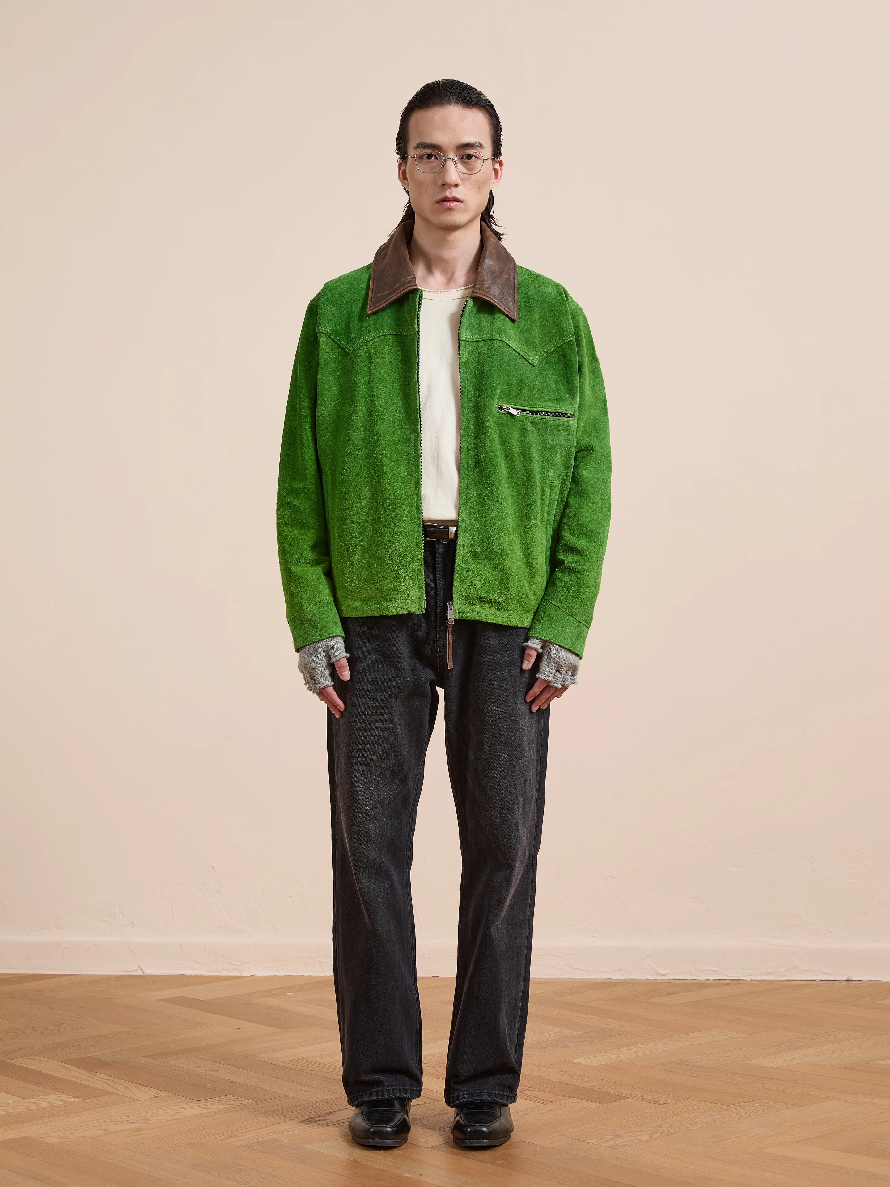 Suede Western Work Jacket - Image 15