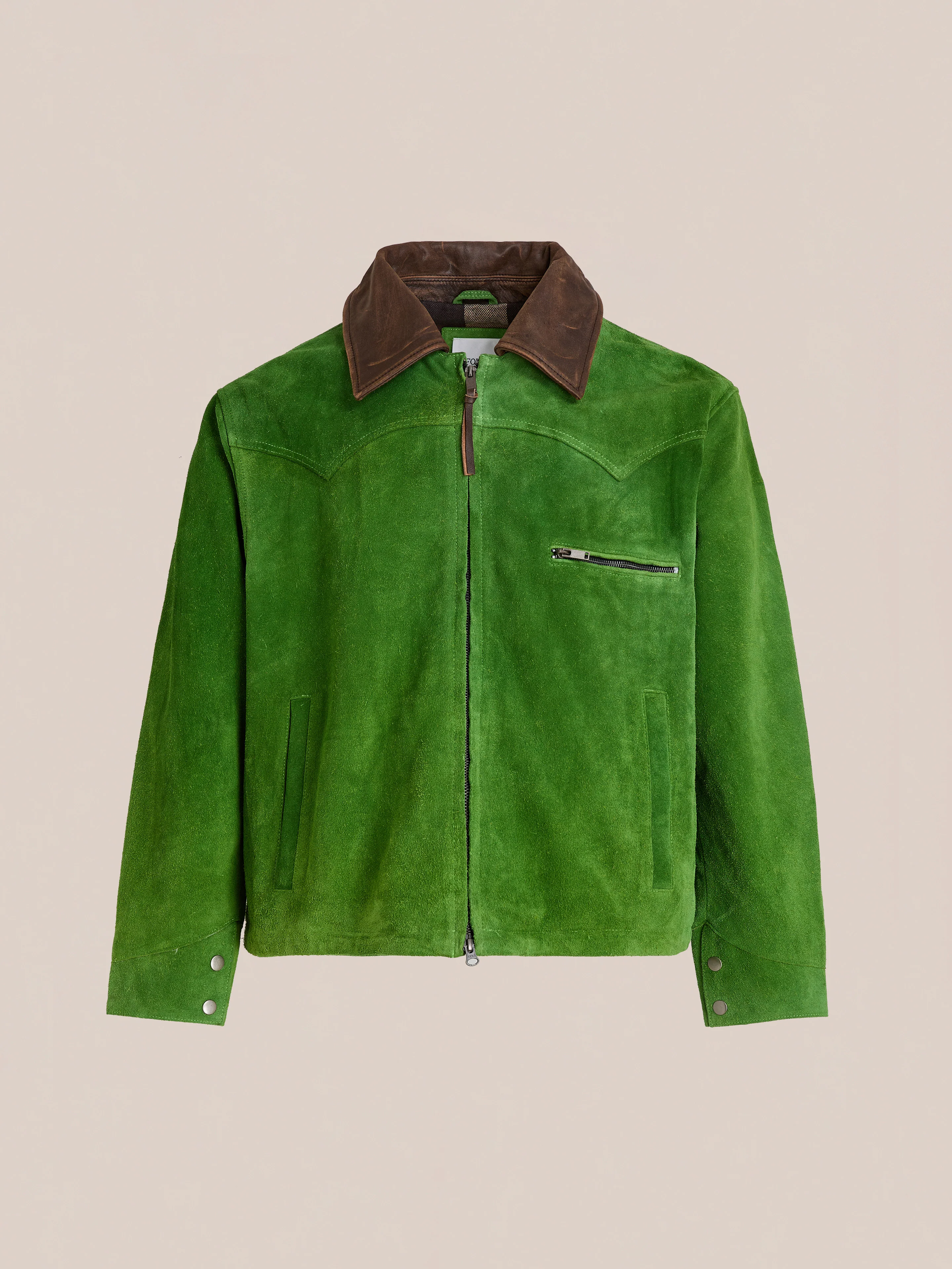 Suede Western Work Jacket - Image 6