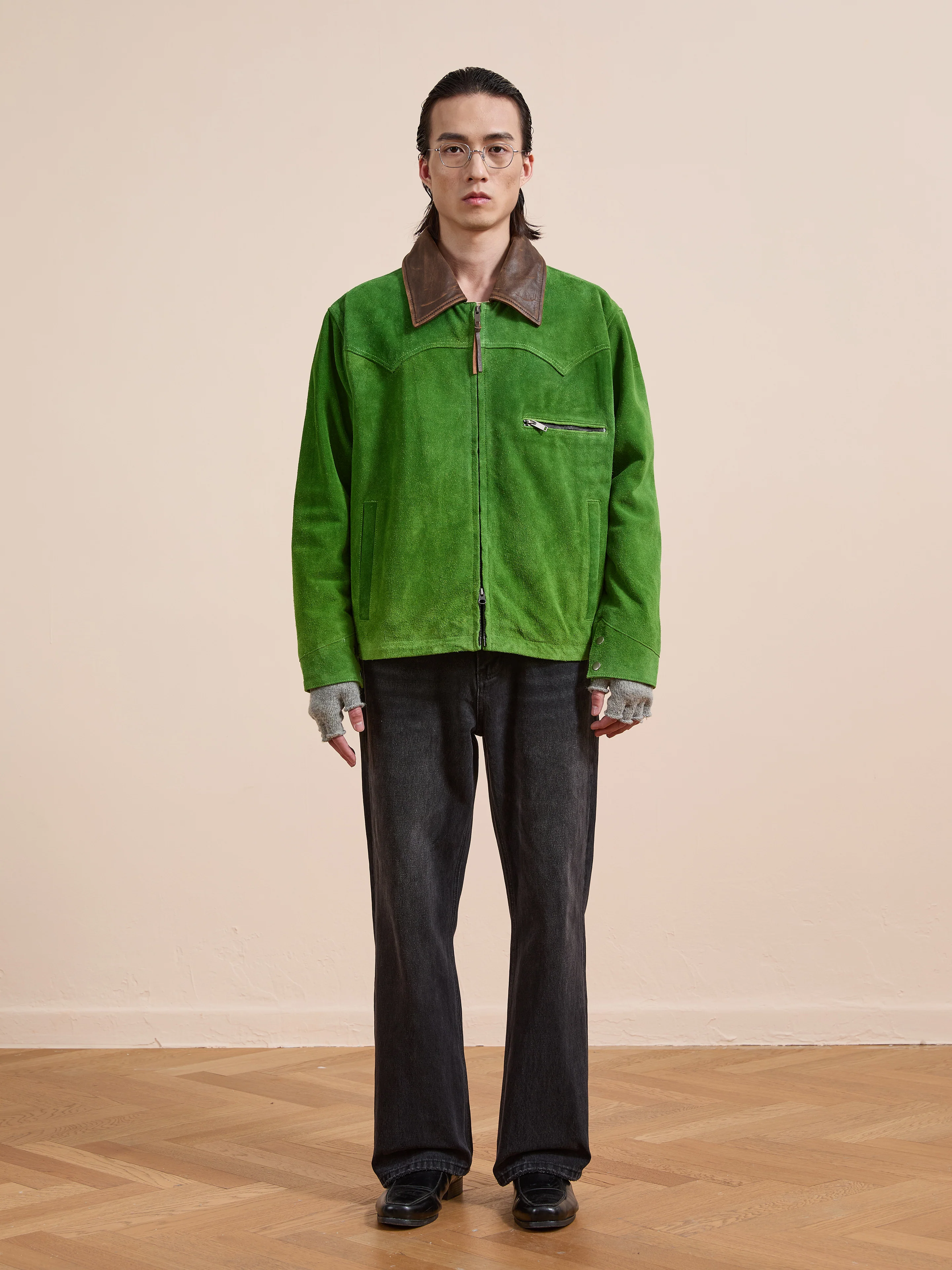 Suede Western Work Jacket - Image 9