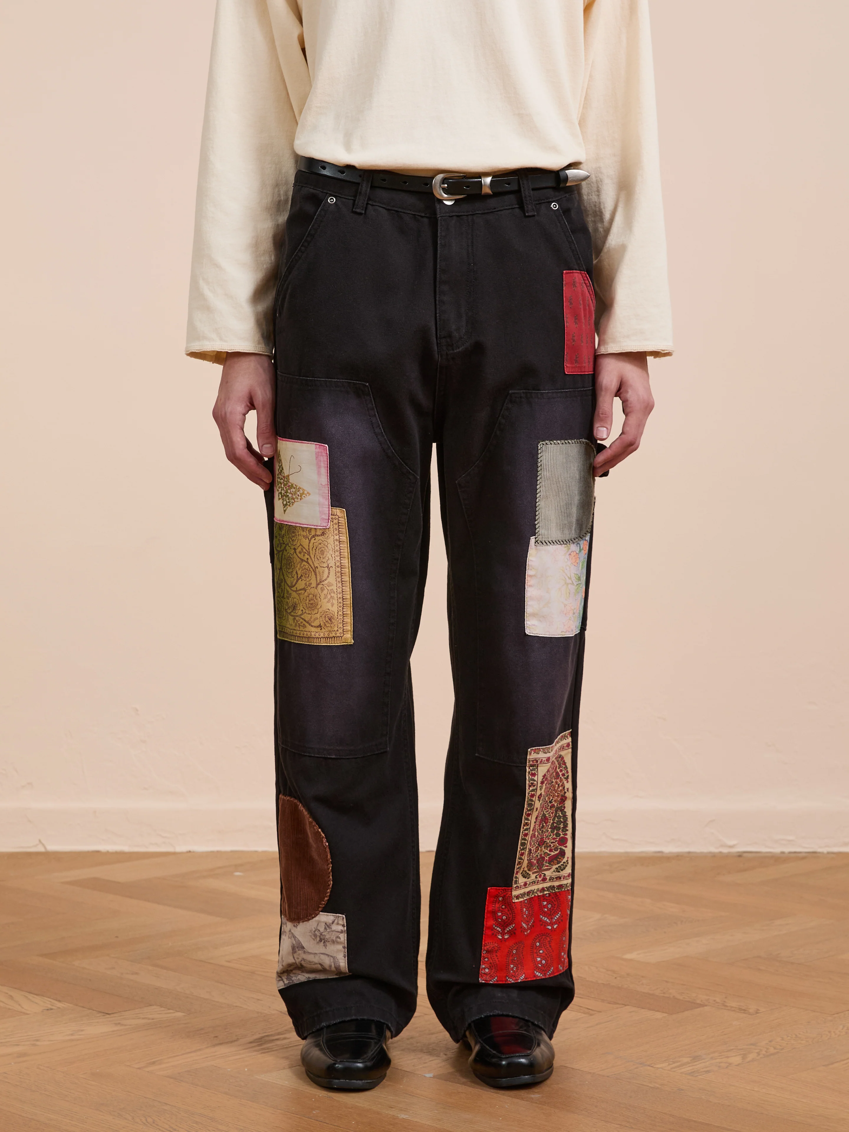 Tapestry Carpenter Canvas Pants