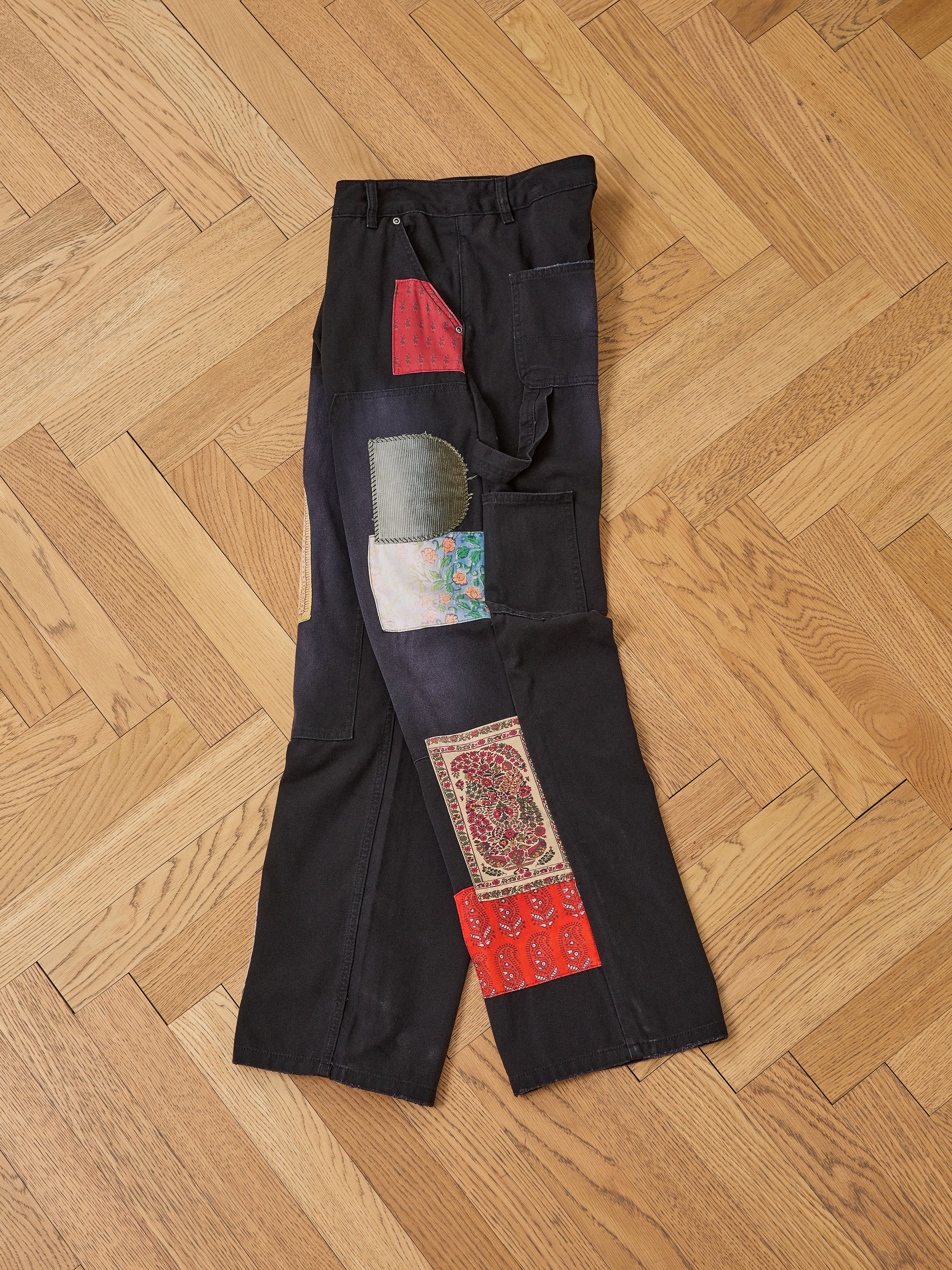Tapestry Carpenter Canvas Pants - Image 11