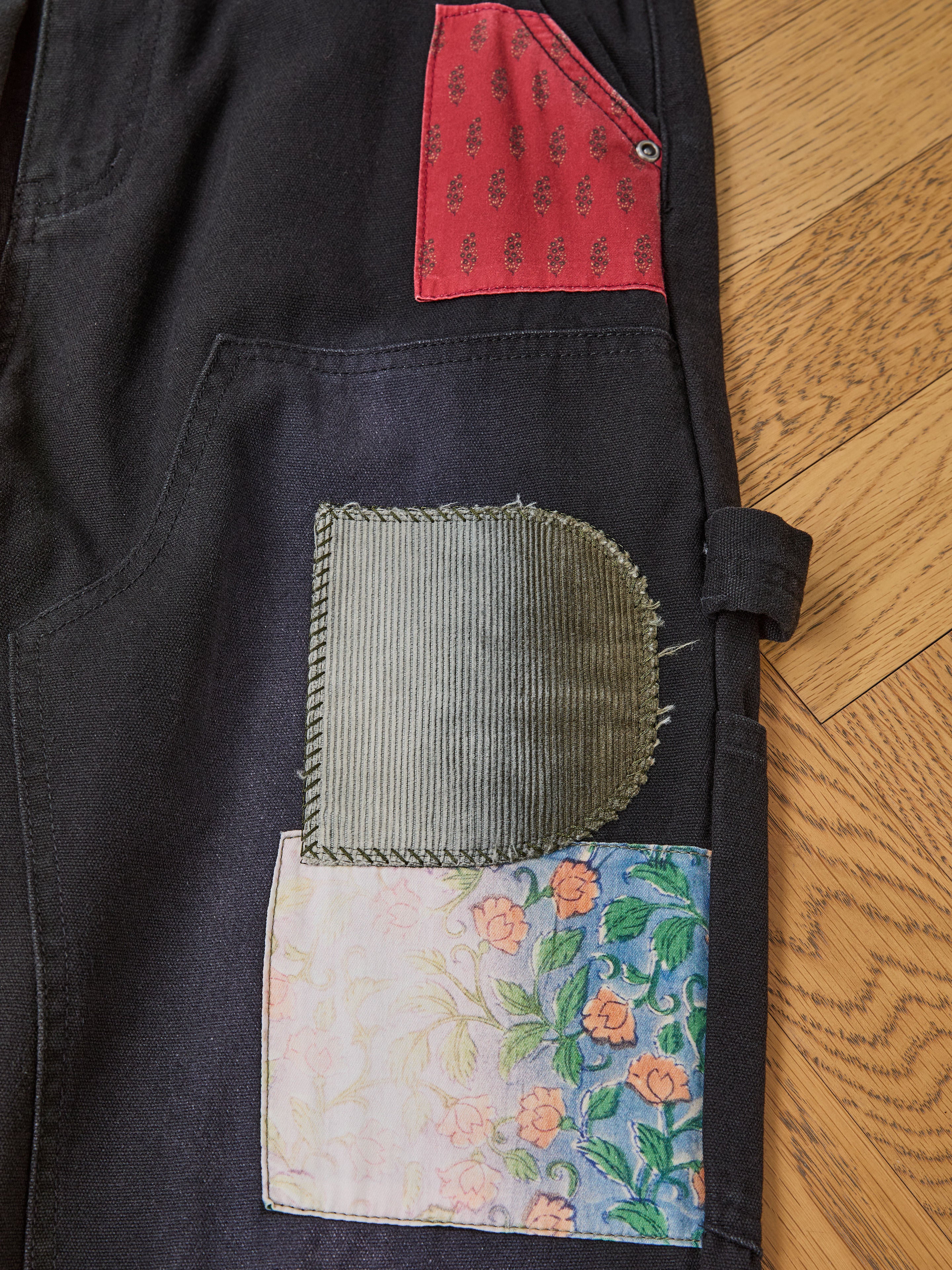 Tapestry Carpenter Canvas Pants - Image 14