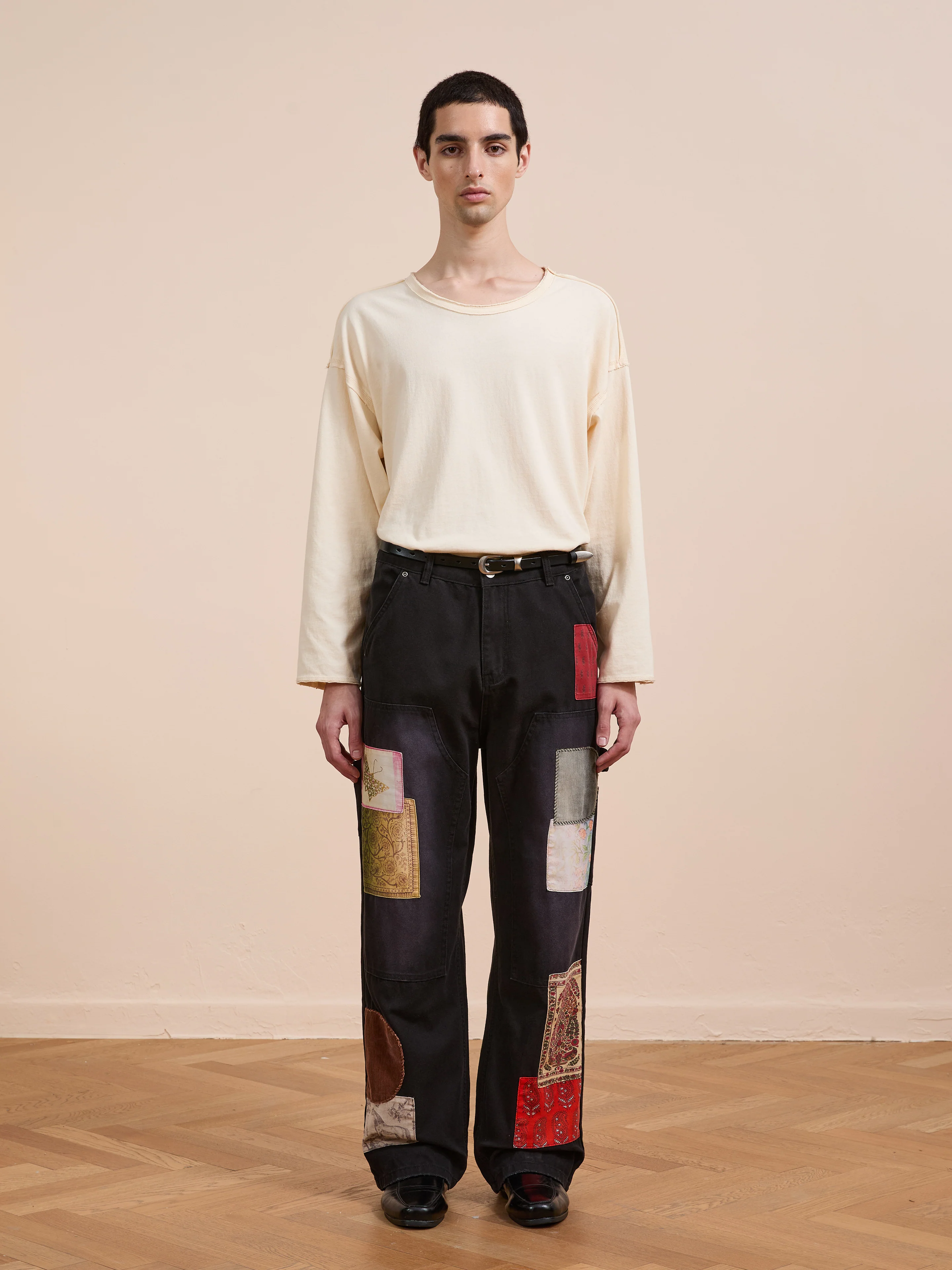 Tapestry Carpenter Canvas Pants - Image 3