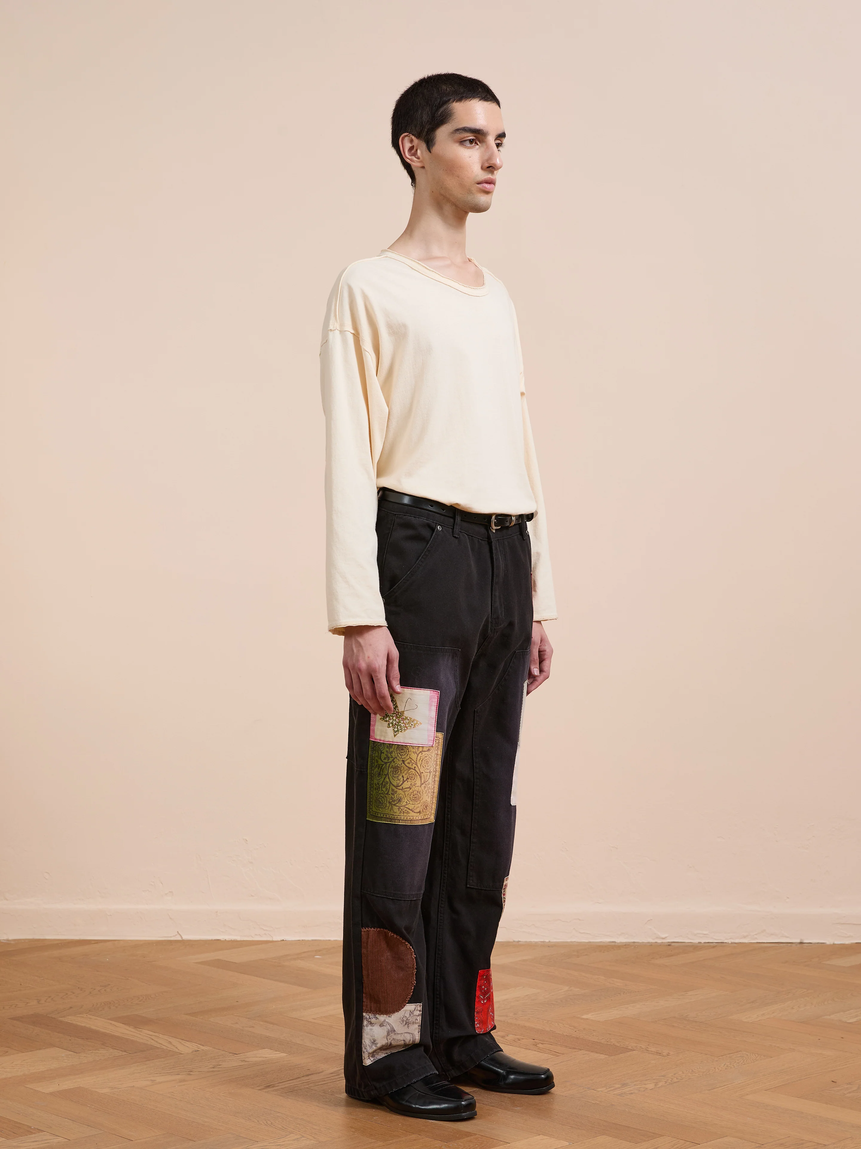 Tapestry Carpenter Canvas Pants - Image 4