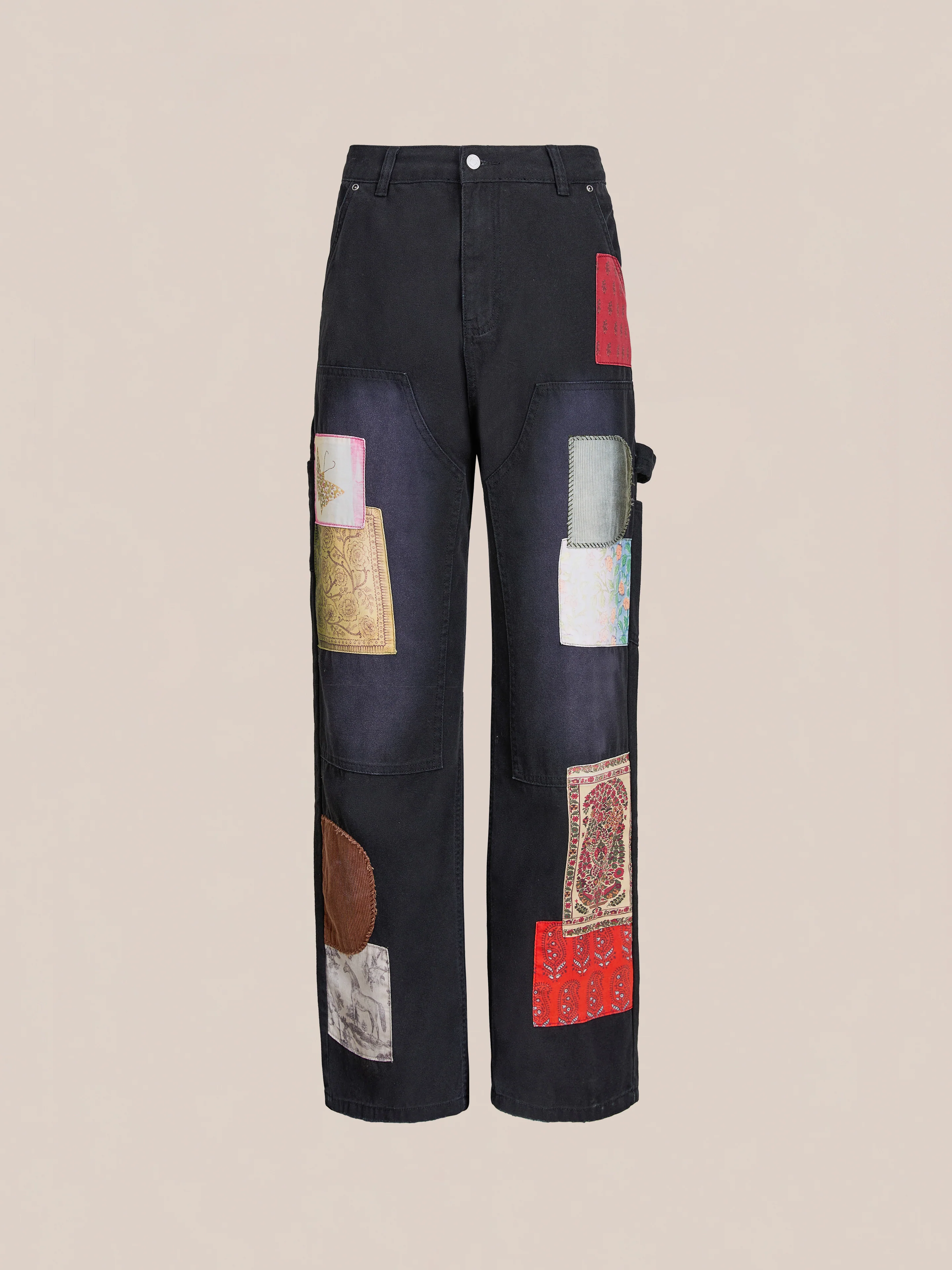 Tapestry Carpenter Canvas Pants - Image 8