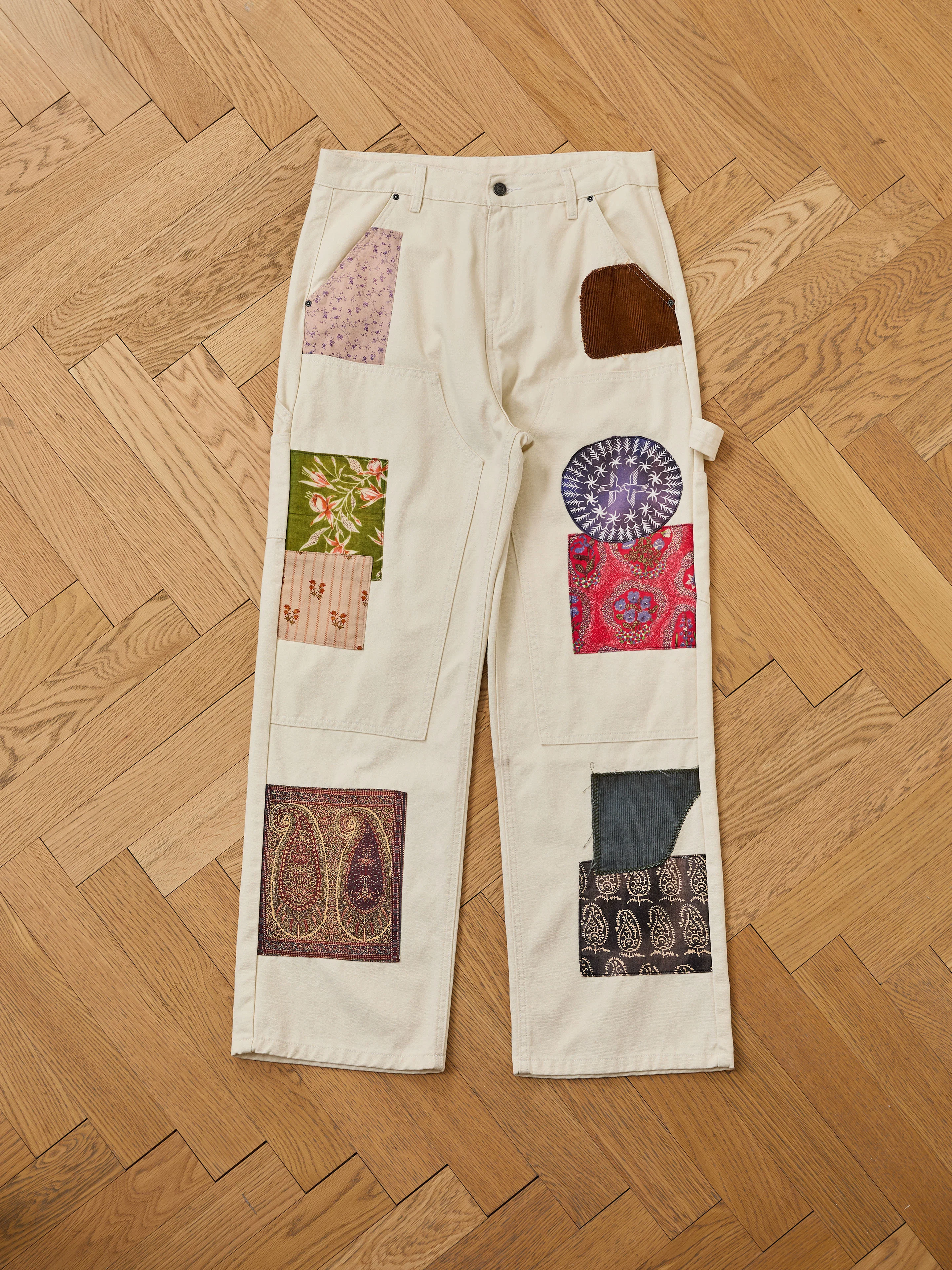 Tapestry Carpenter Canvas Pants - Image 10