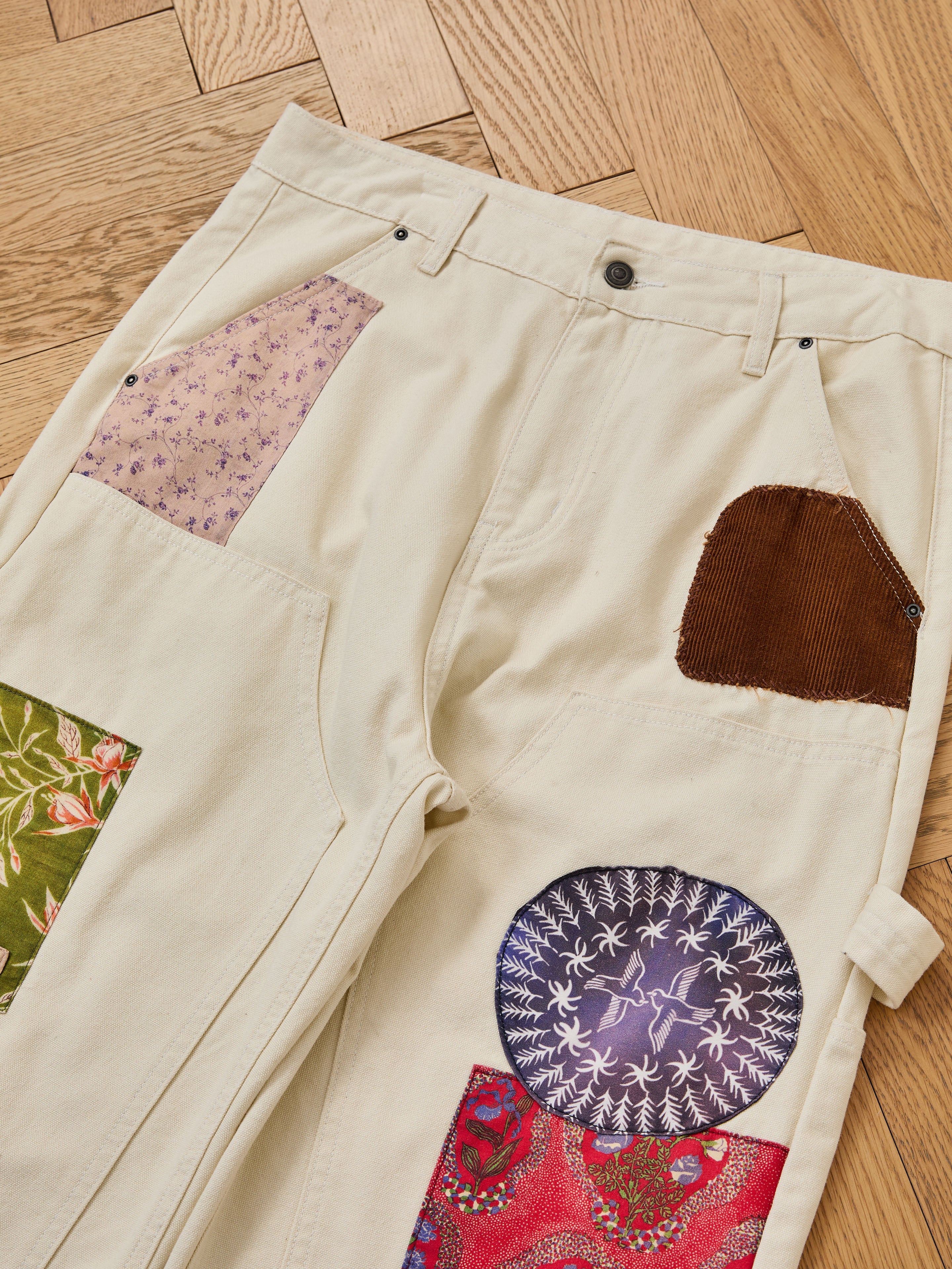 Tapestry Carpenter Canvas Pants - Image 11