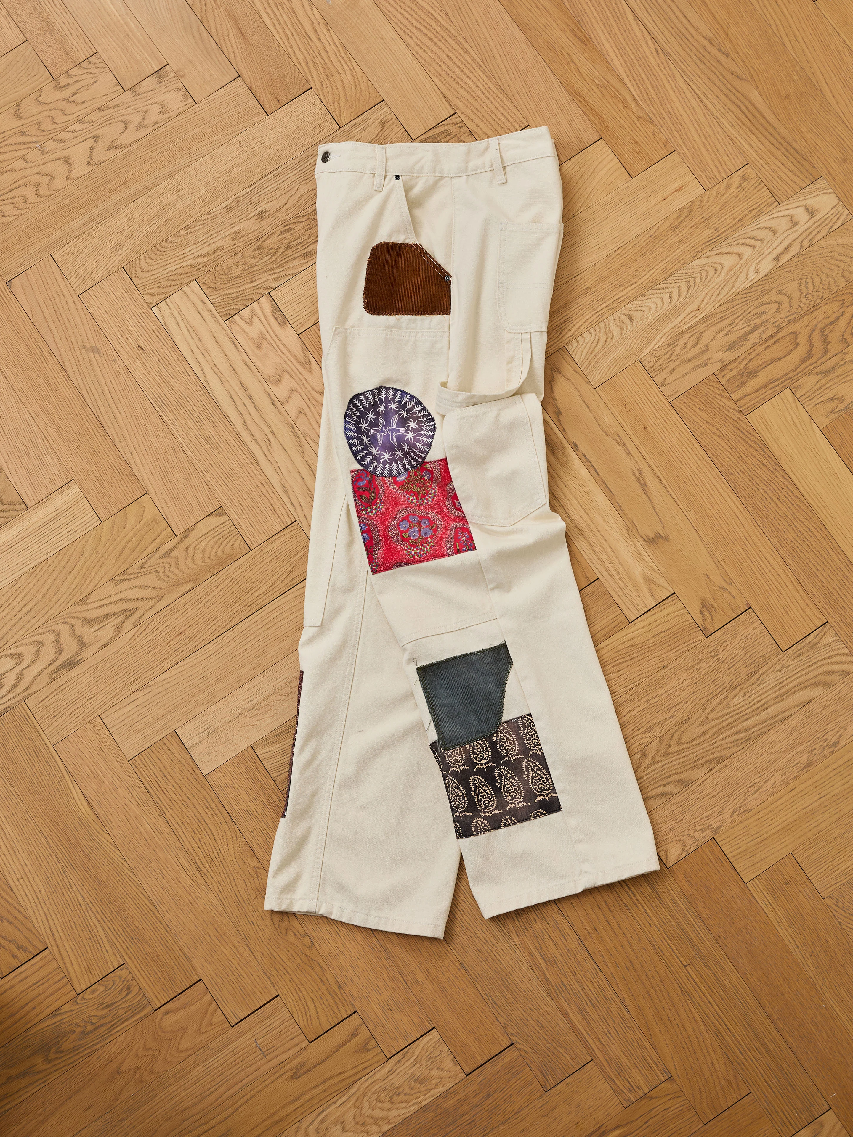 Tapestry Carpenter Canvas Pants - Image 12