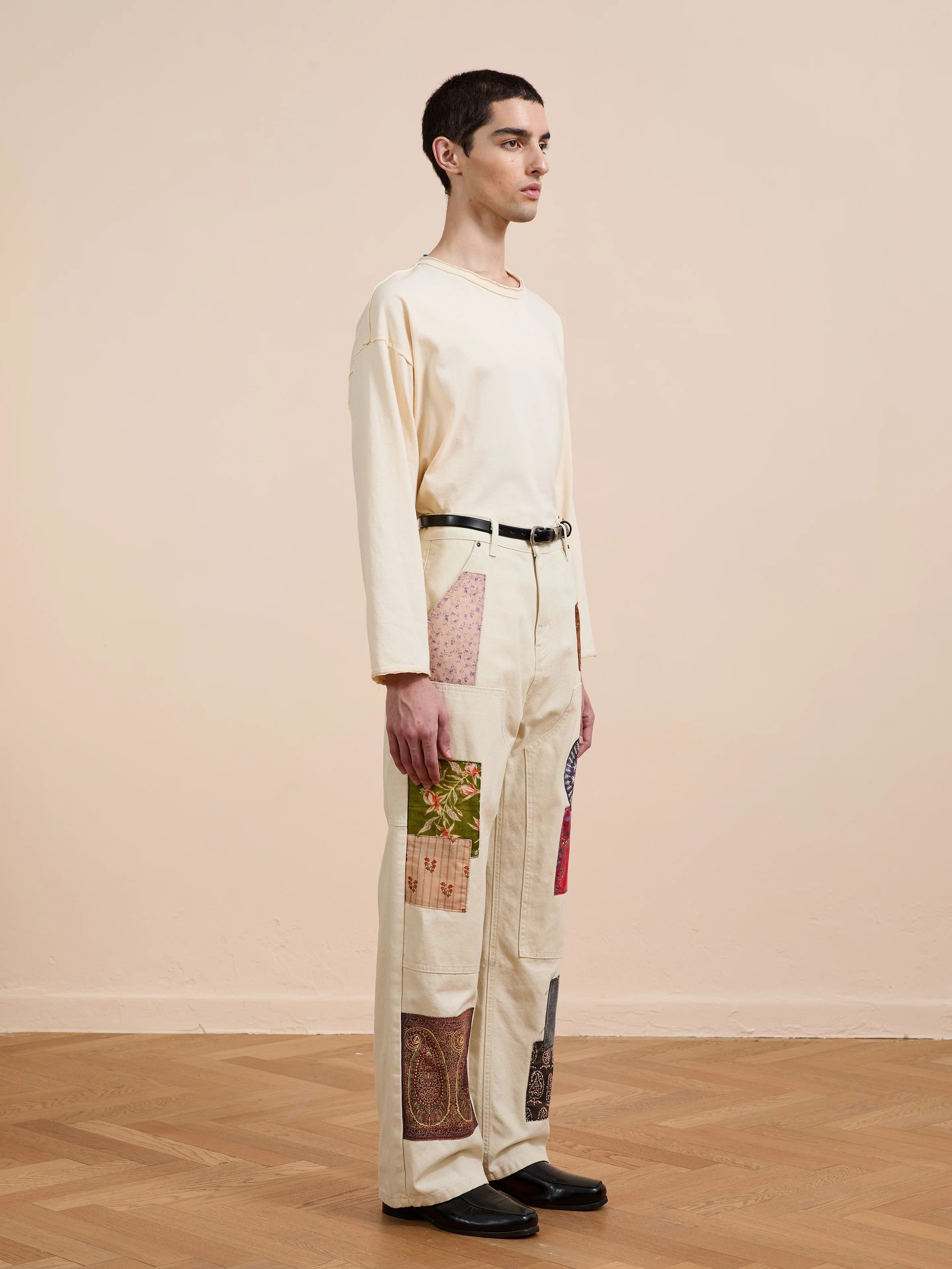 Tapestry Carpenter Canvas Pants - Image 4