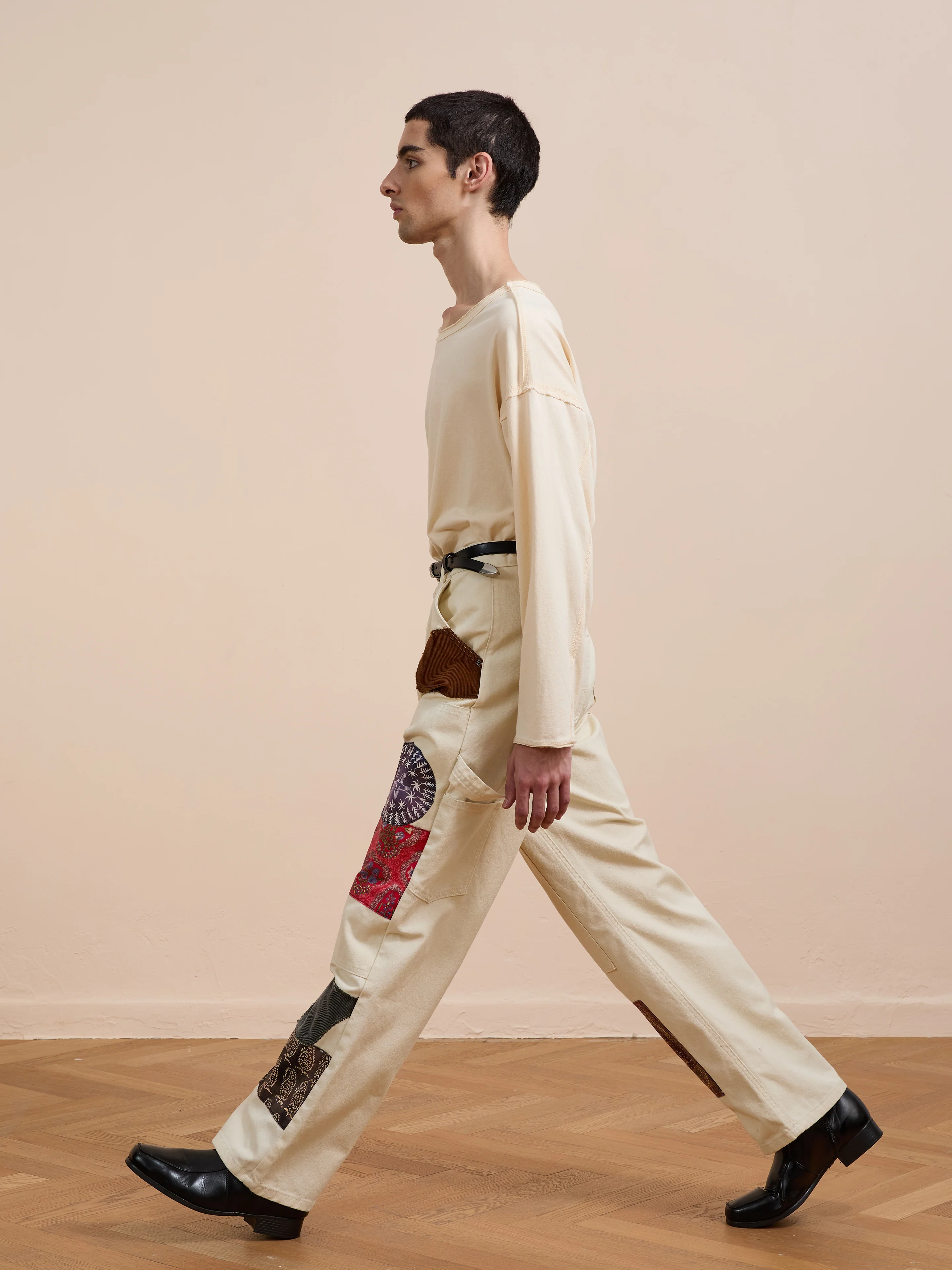 Tapestry Carpenter Canvas Pants - Image 7