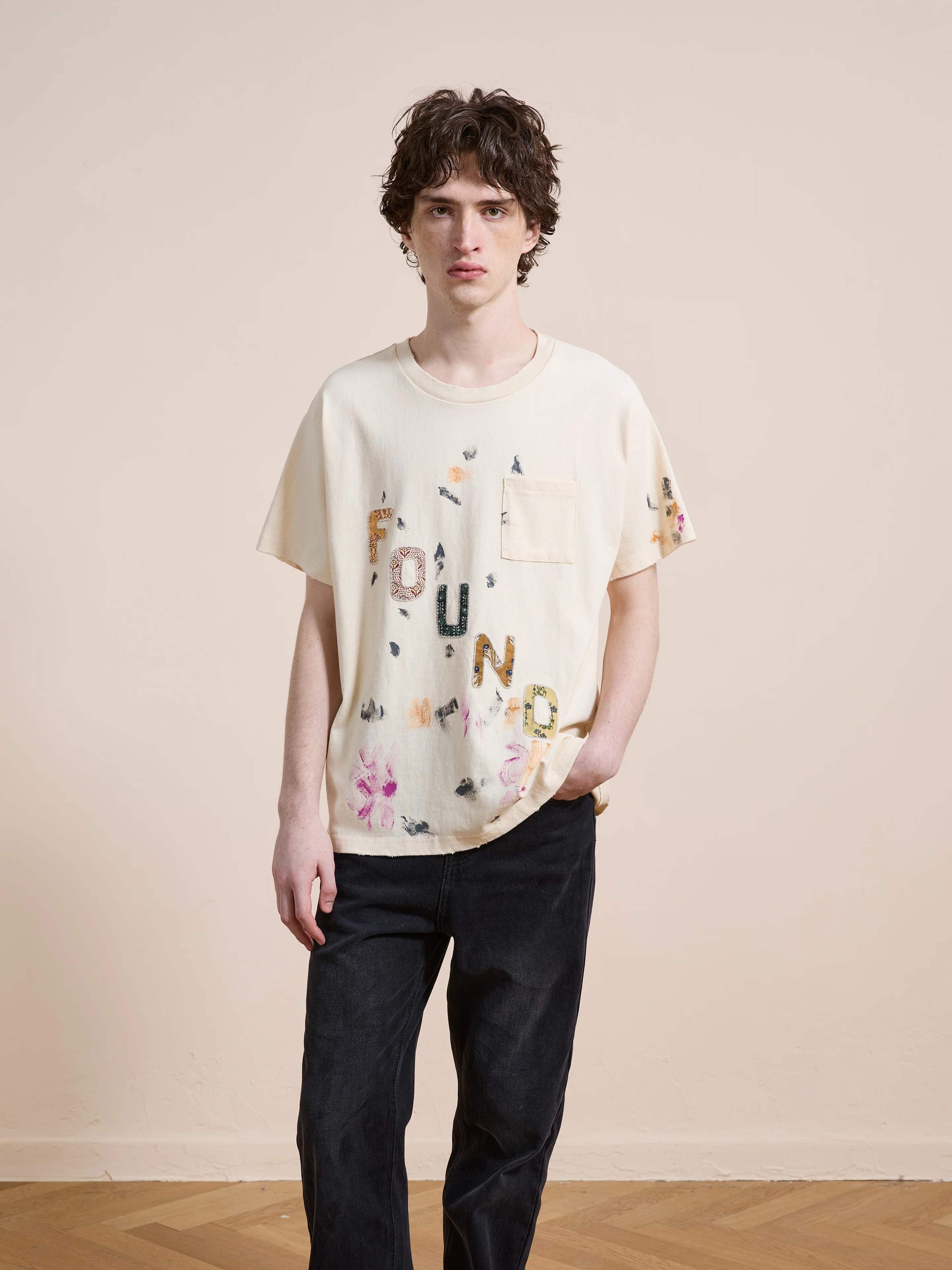 Tapestry Logo Paint Tee
