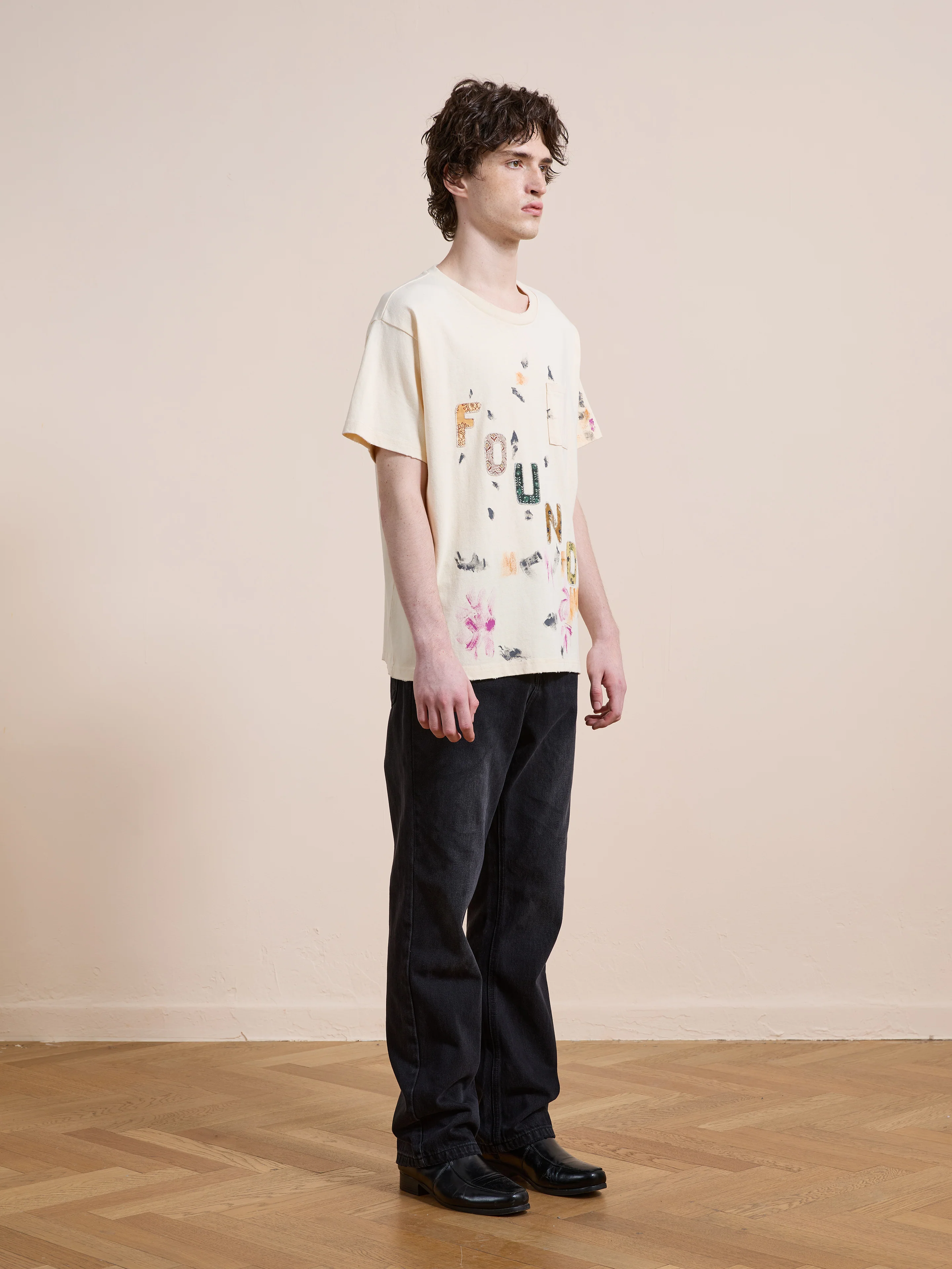 Tapestry Logo Paint Tee - Image 4