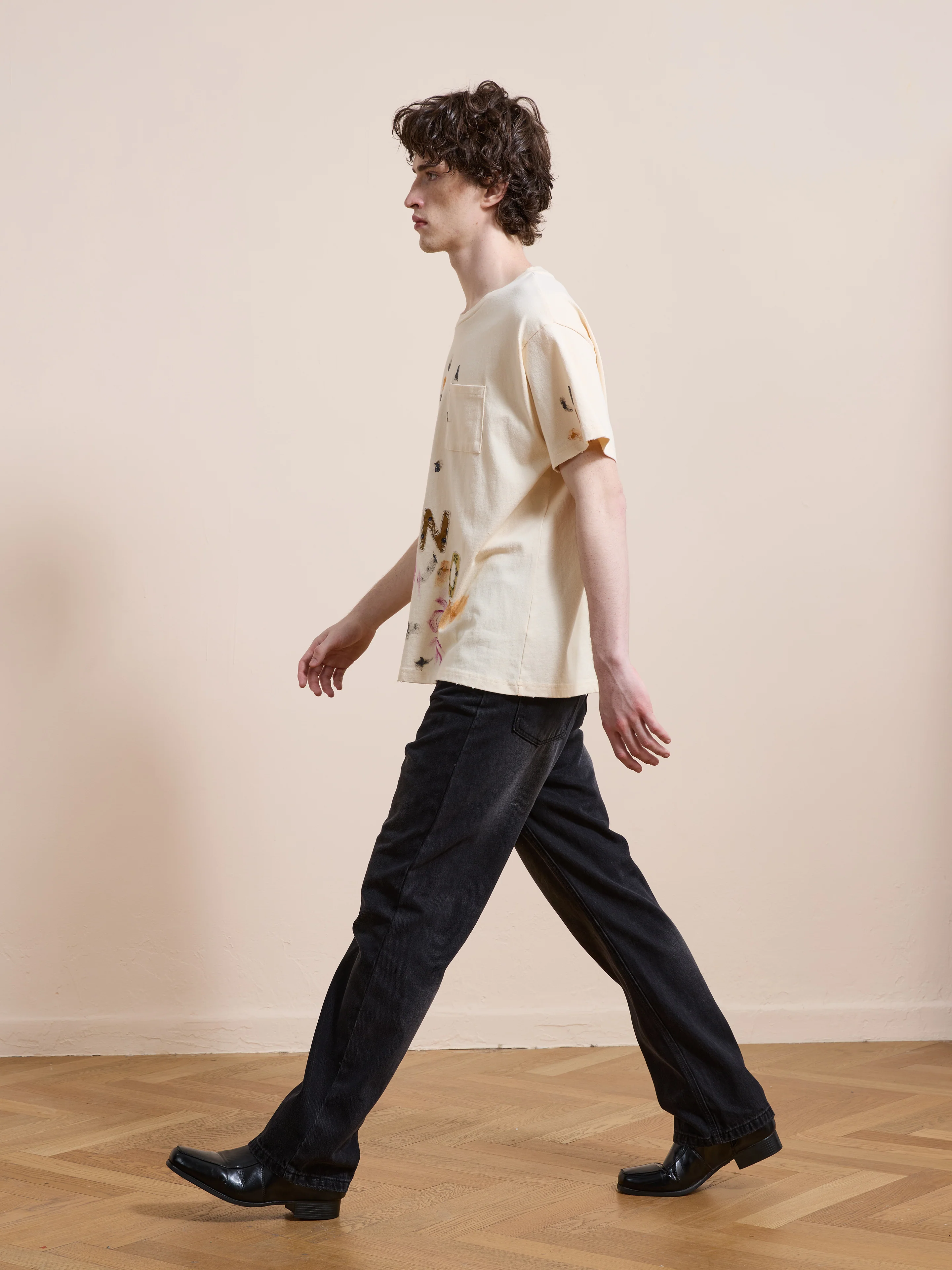 Tapestry Logo Paint Tee - Image 7