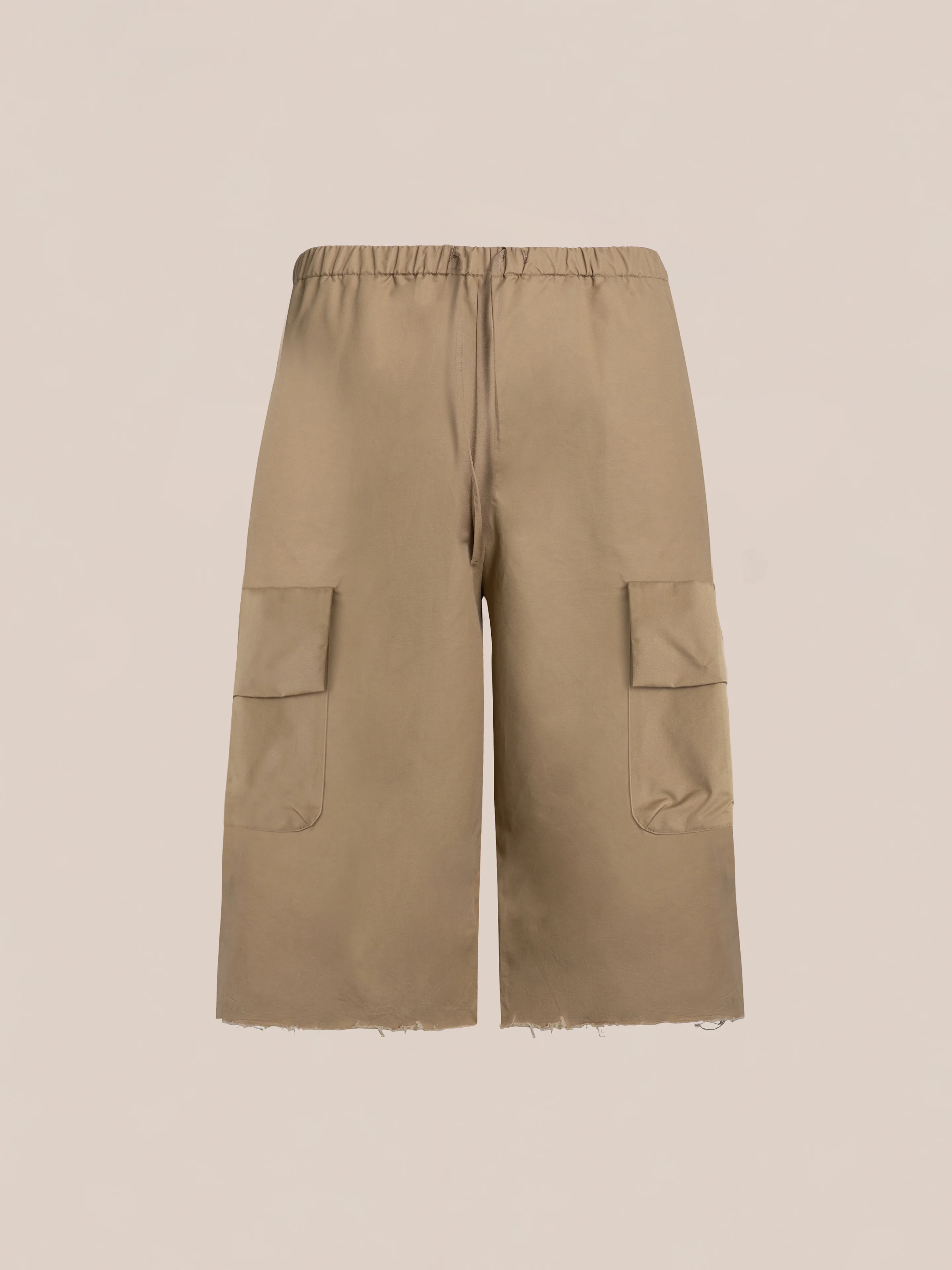 Long Twill Cargo Shorts - Image 5