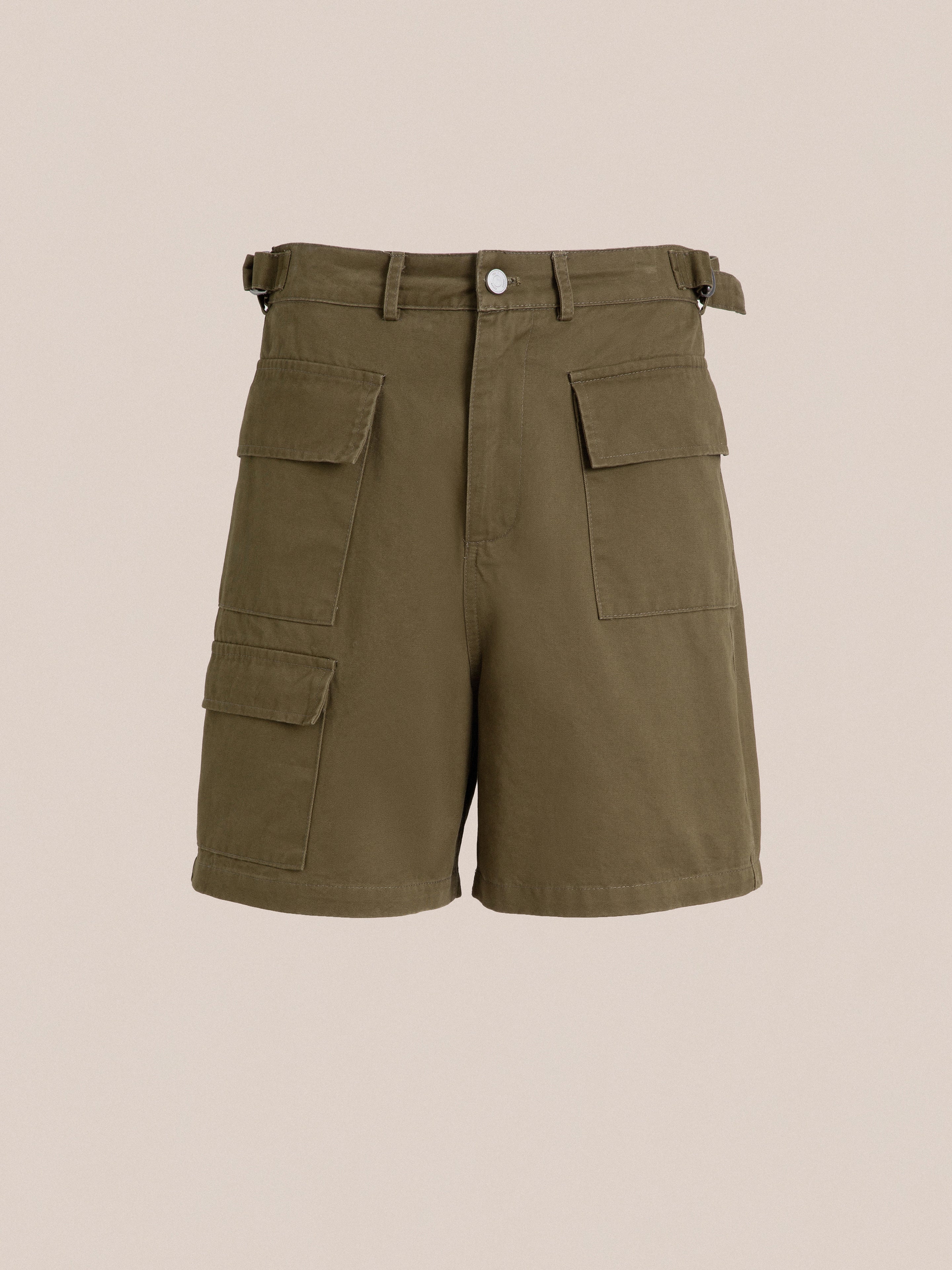 Twill Cargo Shorts - Image 5