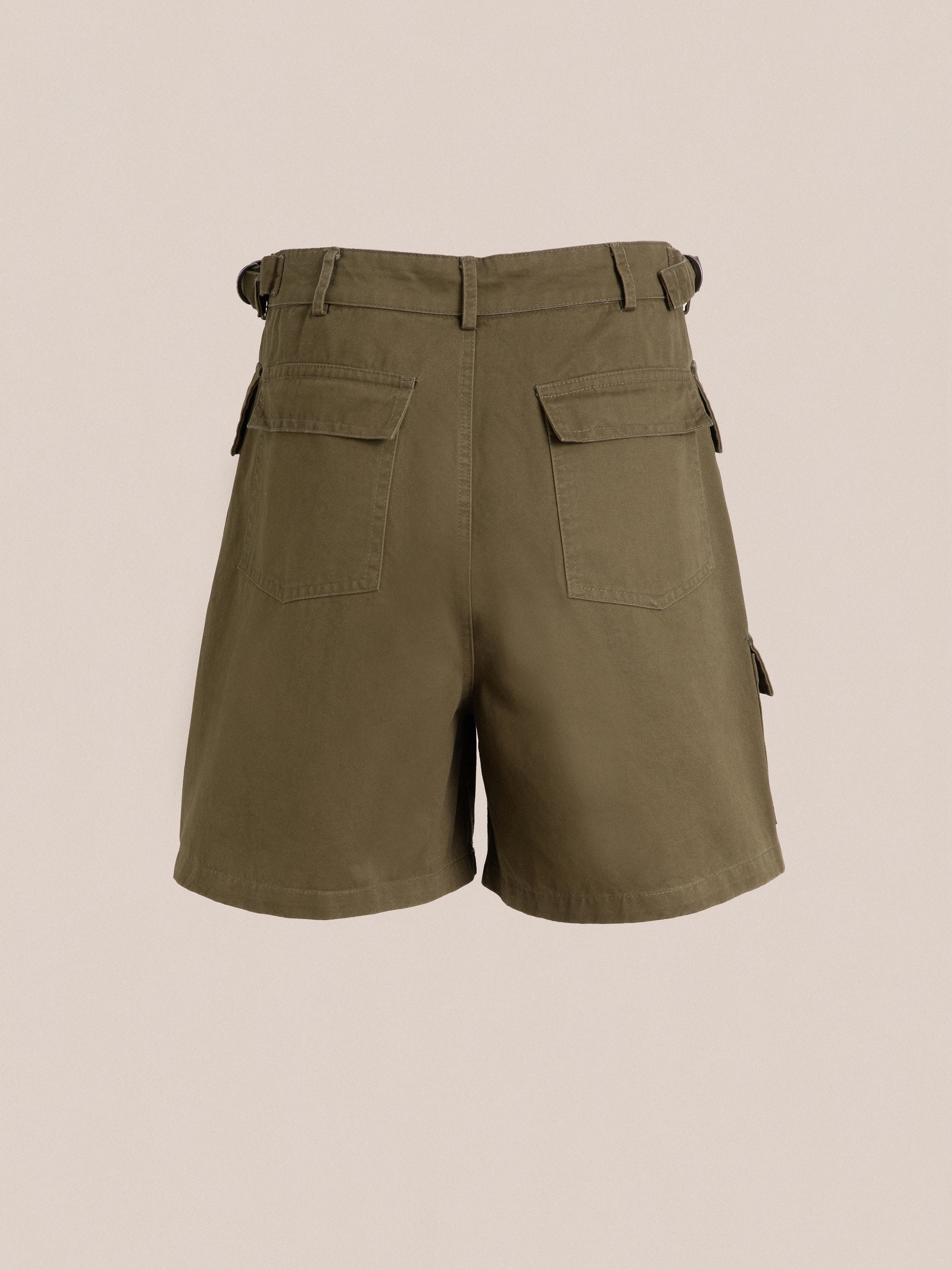 Twill Cargo Shorts - Image 6