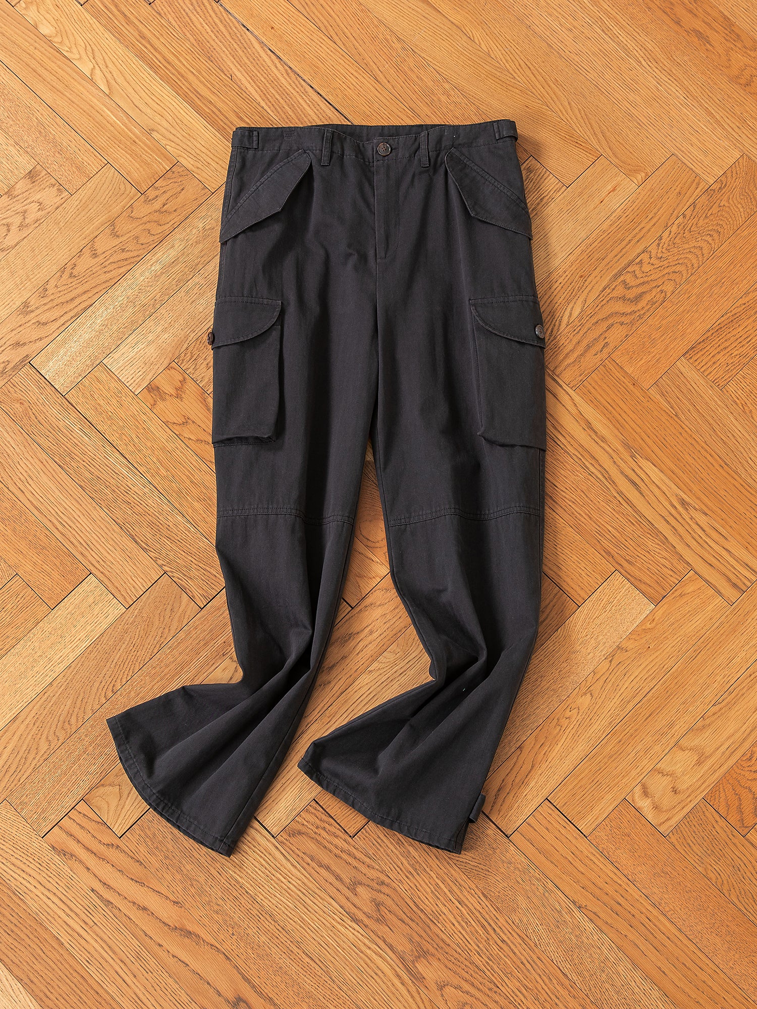 Utility Herringbone Cargo Pants - Image 13