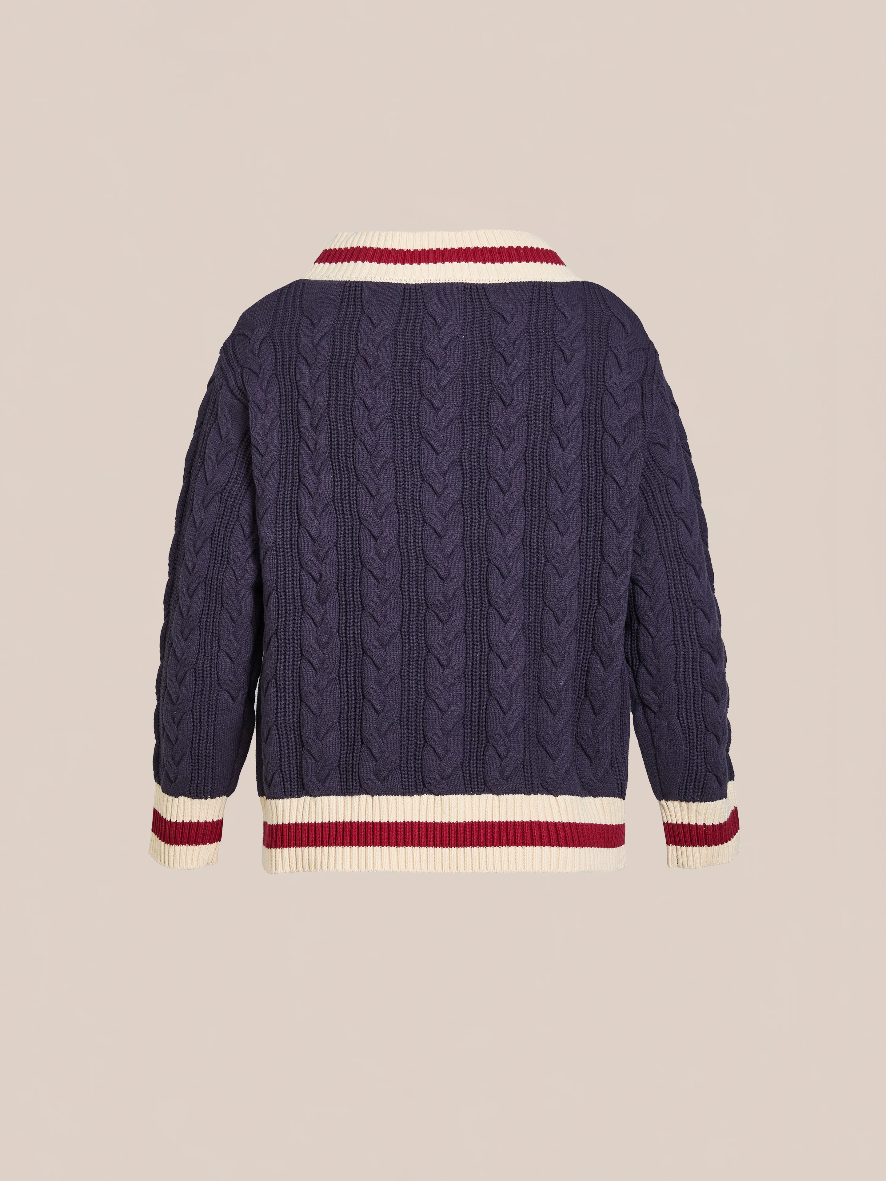V-Neck Cricket Sweater - Image 7