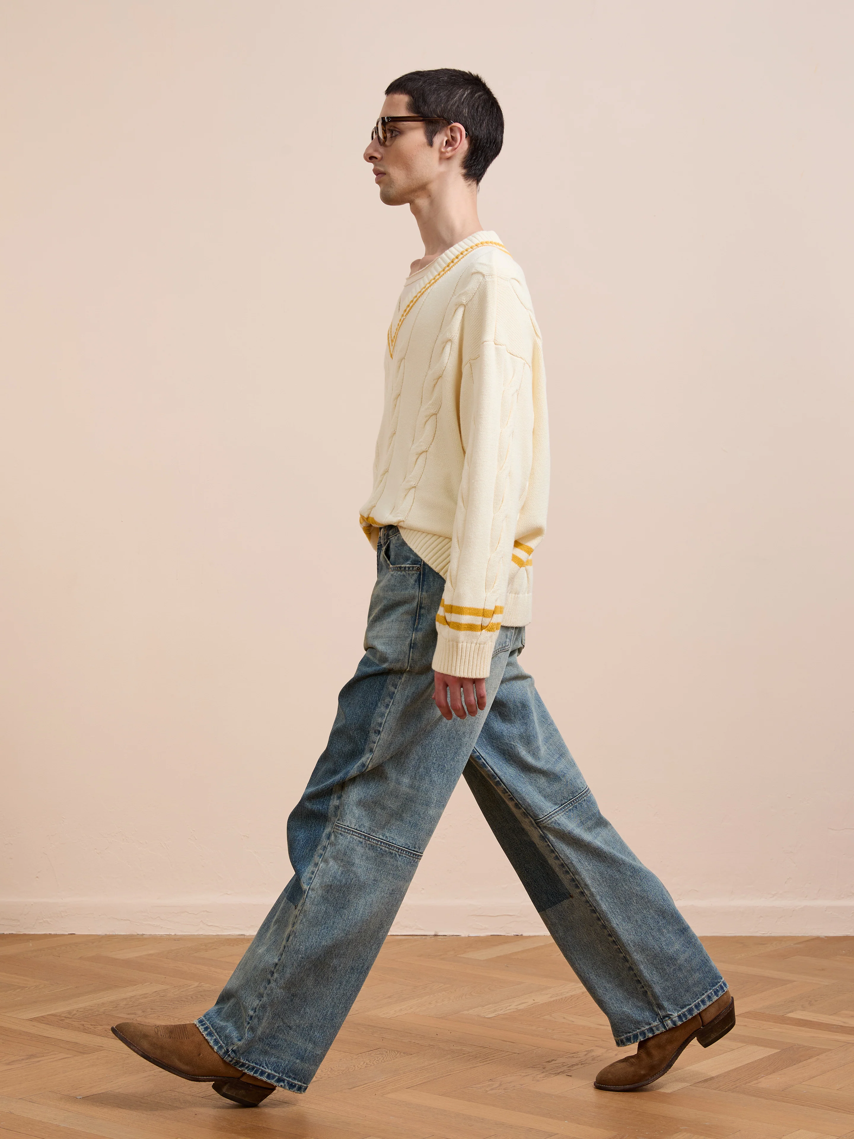 V-Neck Cricket Sweater - Image 18