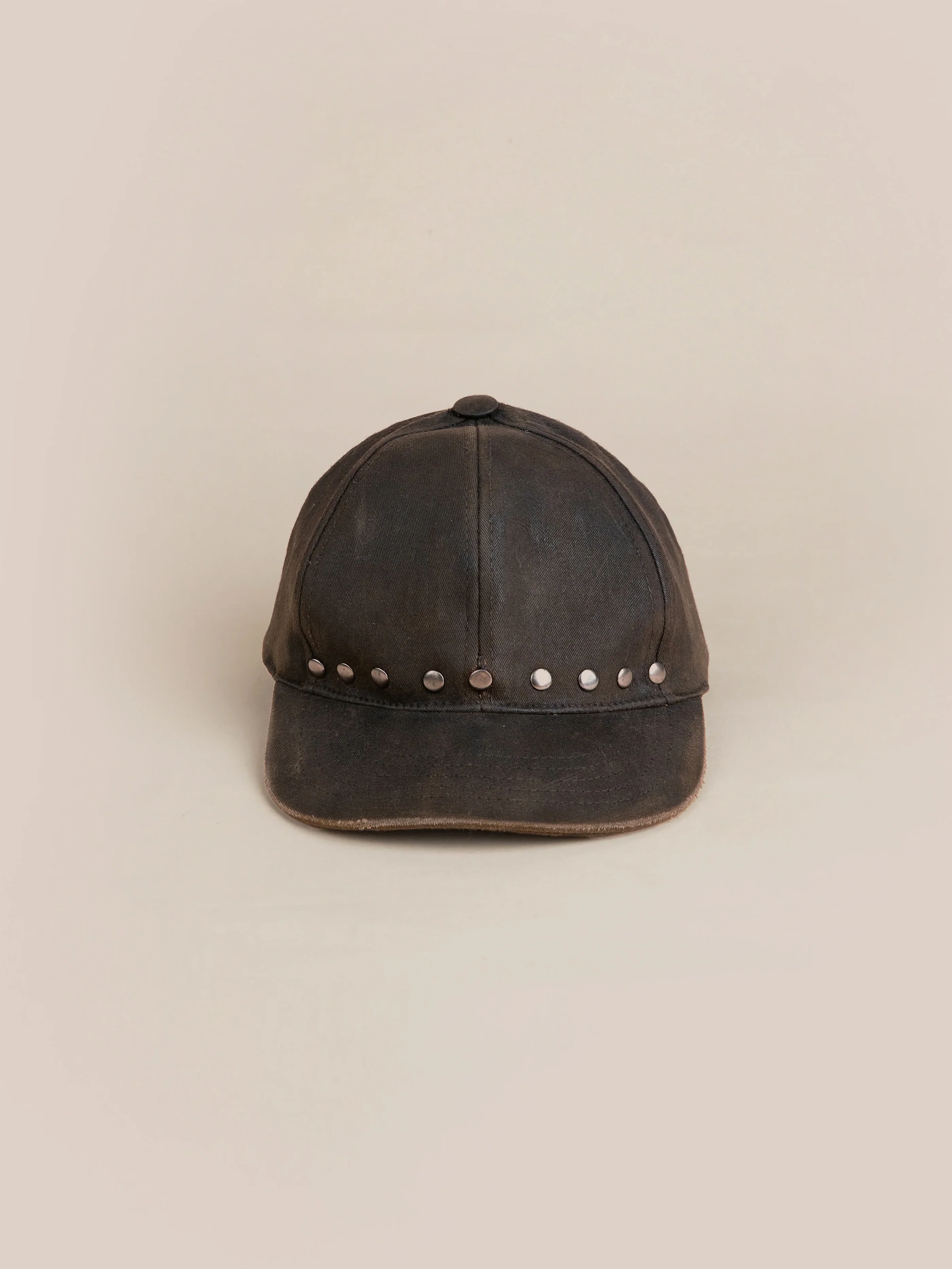 Waxed Charcoal Studded Cap - Image 5