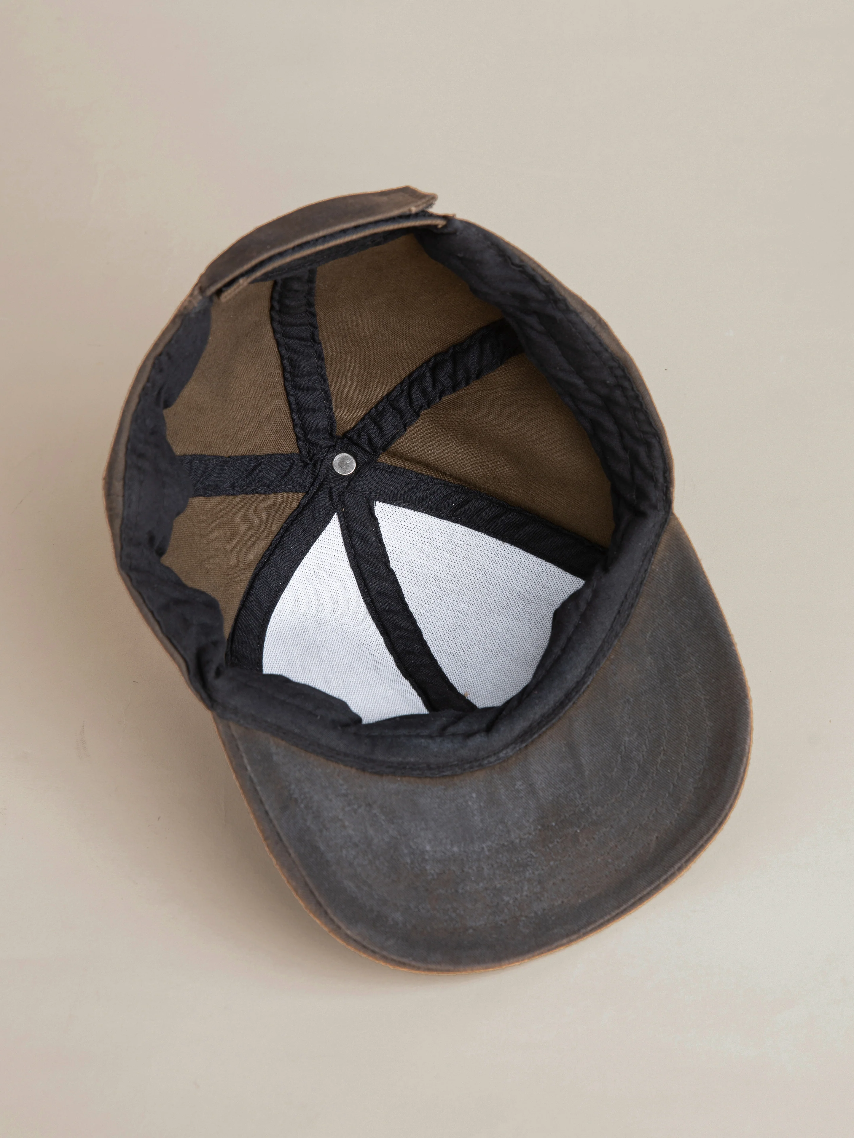 Waxed Charcoal Studded Cap - Image 7